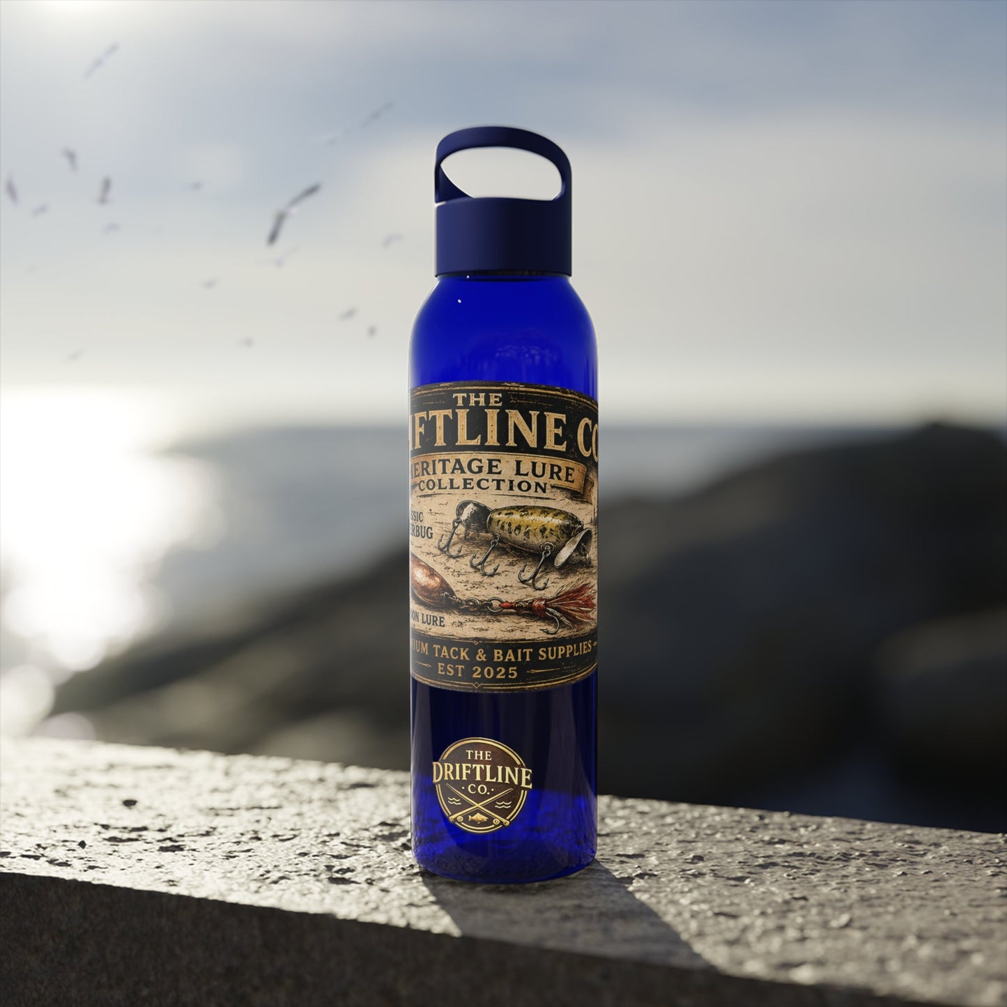 Heritage Lure Collection Water Bottle - SJM Print Store