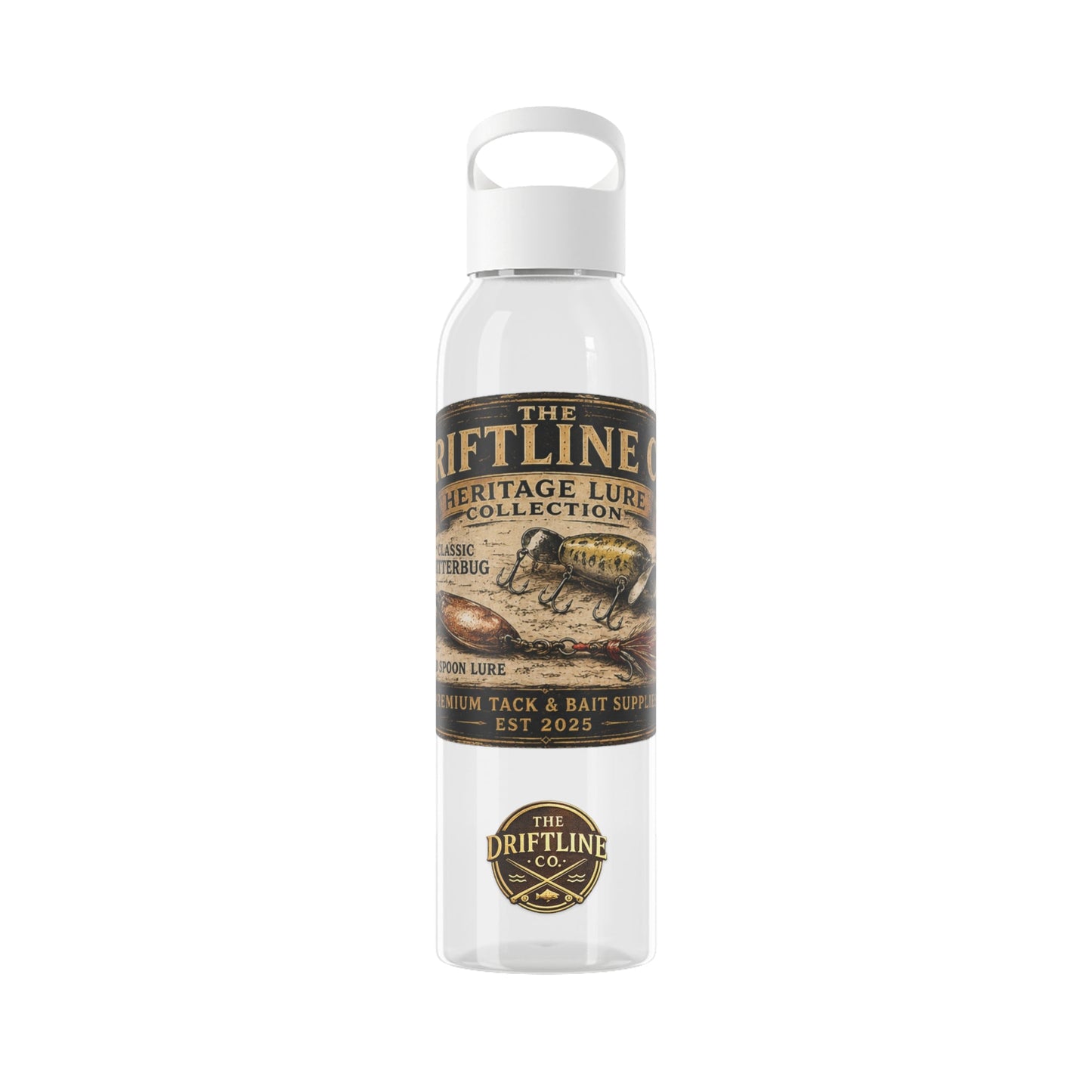 Heritage Lure Collection Water Bottle - SJM Print Store