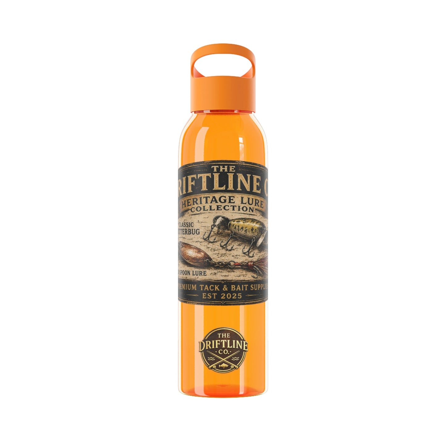 Heritage Lure Collection Water Bottle - SJM Print Store