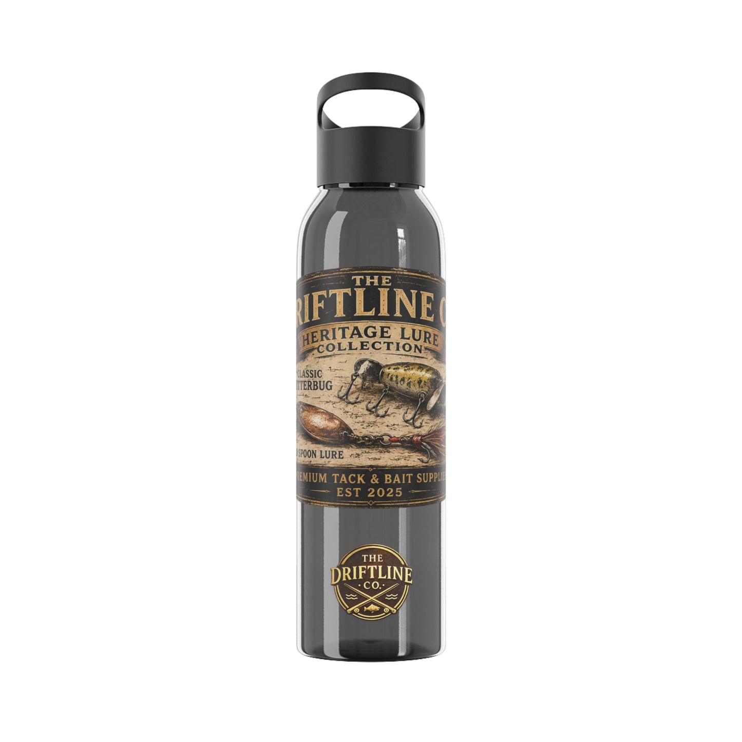 Heritage Lure Collection Water Bottle - SJM Print Store