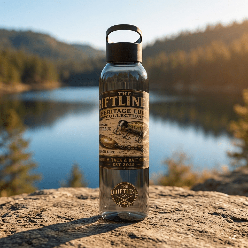 Heritage Lure Collection Water Bottle - SJM Print Store