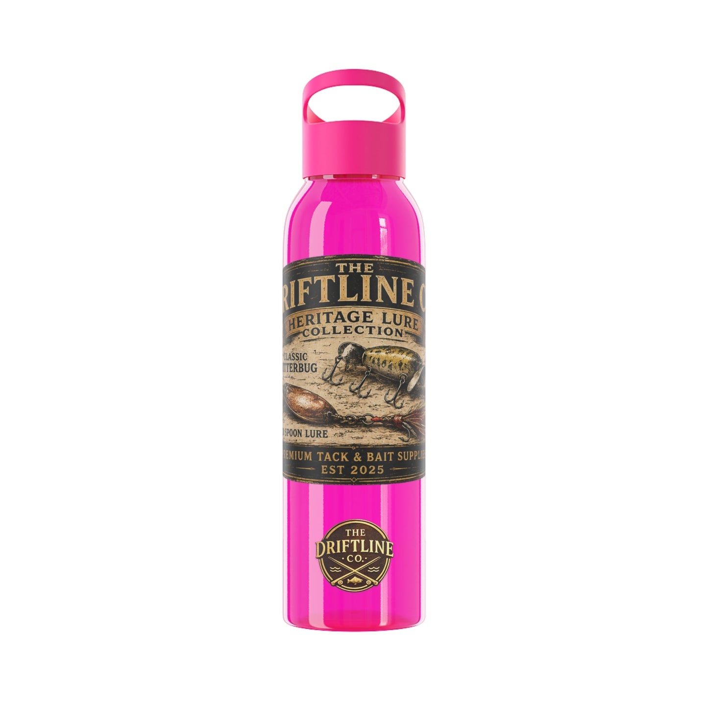 Heritage Lure Collection Water Bottle - SJM Print Store