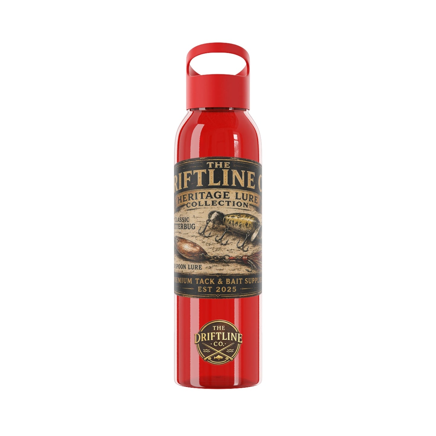Heritage Lure Collection Water Bottle - SJM Print Store