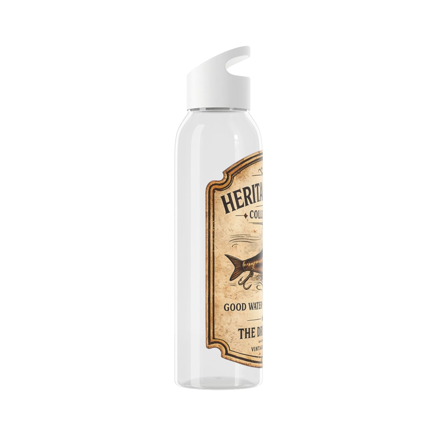 Heritage Lure Collection Water Bottle | Fishing Sports Bottle | The Driftline Company - SJM Print Store