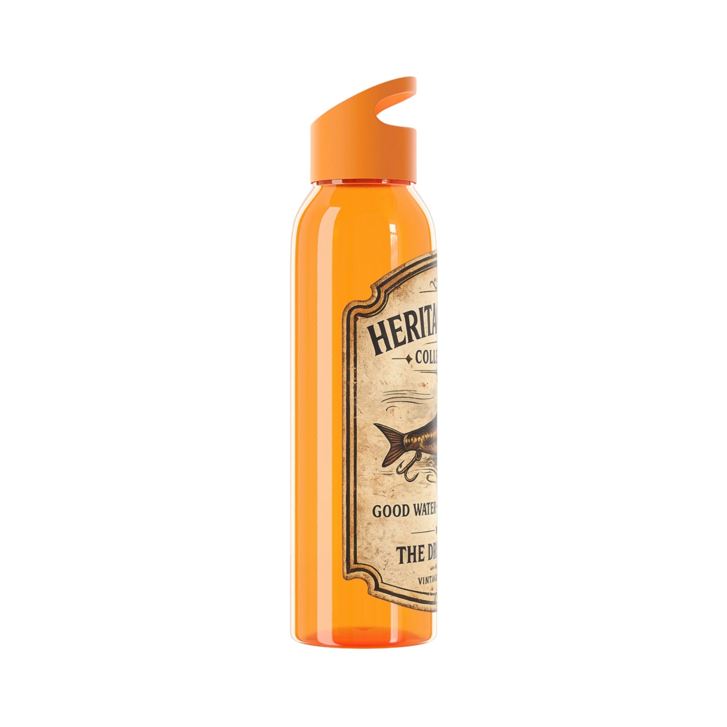 Heritage Lure Collection Water Bottle | Fishing Sports Bottle | The Driftline Company - SJM Print Store