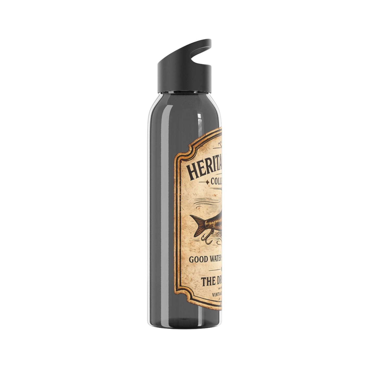 Heritage Lure Collection Water Bottle | Fishing Sports Bottle | The Driftline Company - SJM Print Store