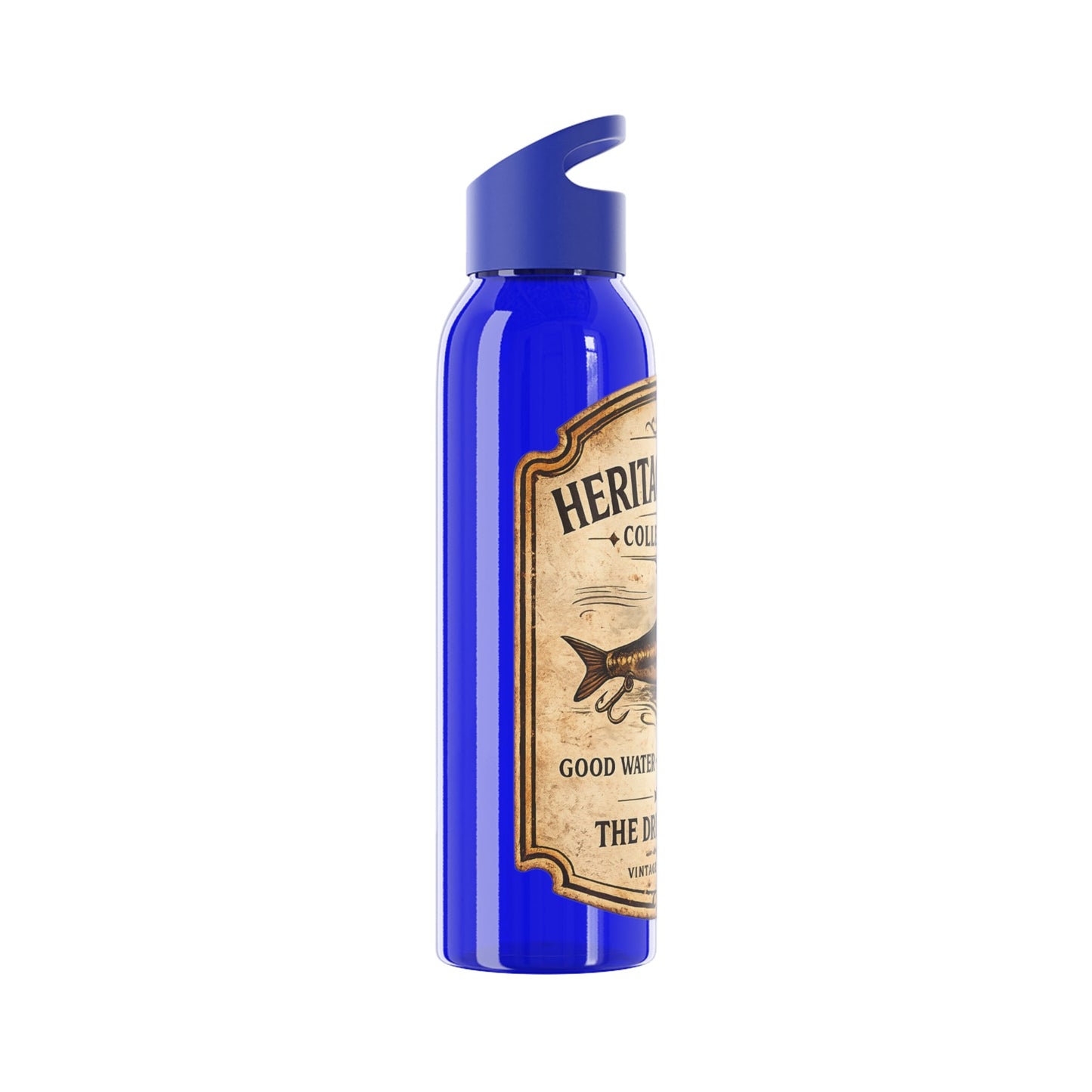Heritage Lure Collection Water Bottle | Fishing Sports Bottle | The Driftline Company - SJM Print Store
