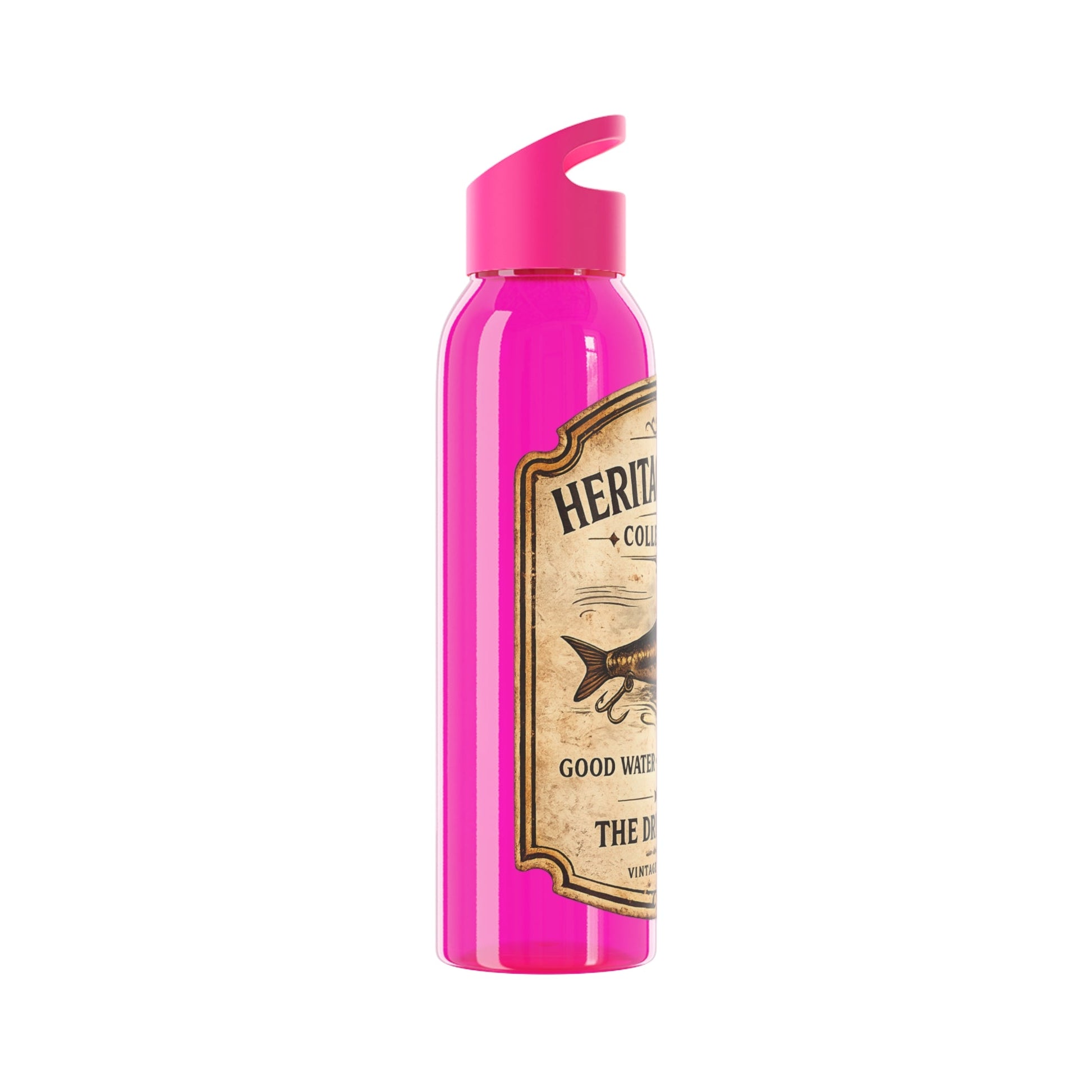 Heritage Lure Collection Water Bottle | Fishing Sports Bottle | The Driftline Company - SJM Print Store
