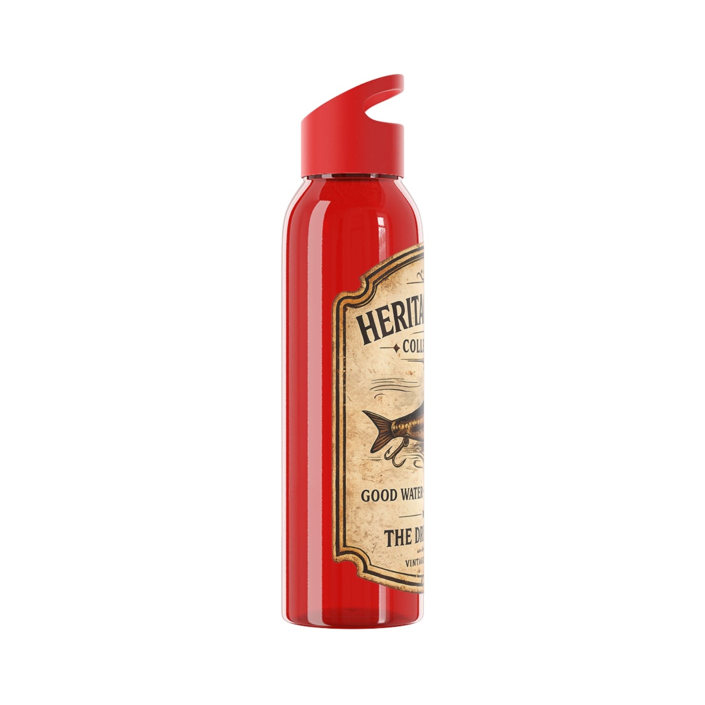 Heritage Lure Collection Water Bottle | Fishing Sports Bottle | The Driftline Company - SJM Print Store