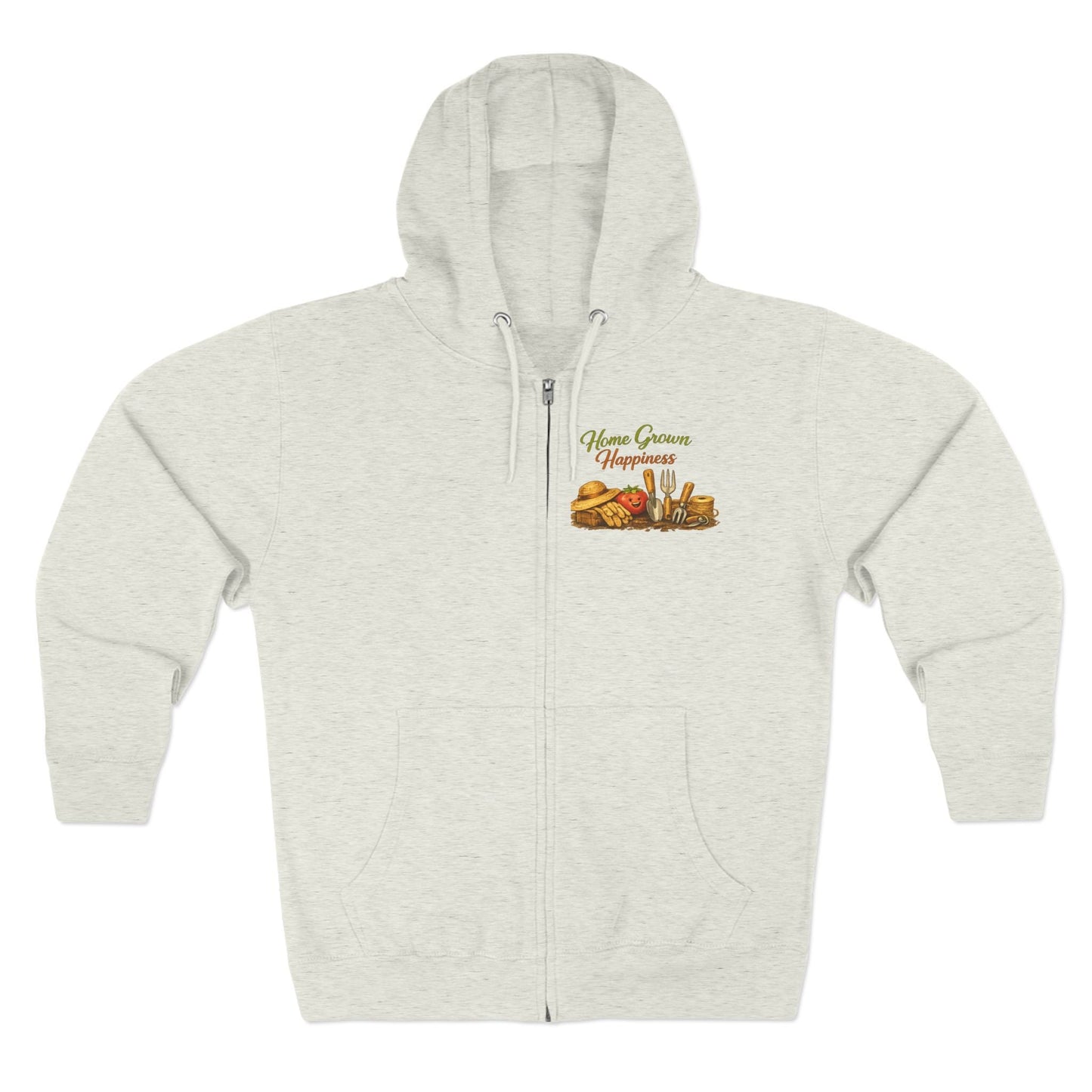 Home Grown Happiness Full Zip Hoodie - SJM Print Store