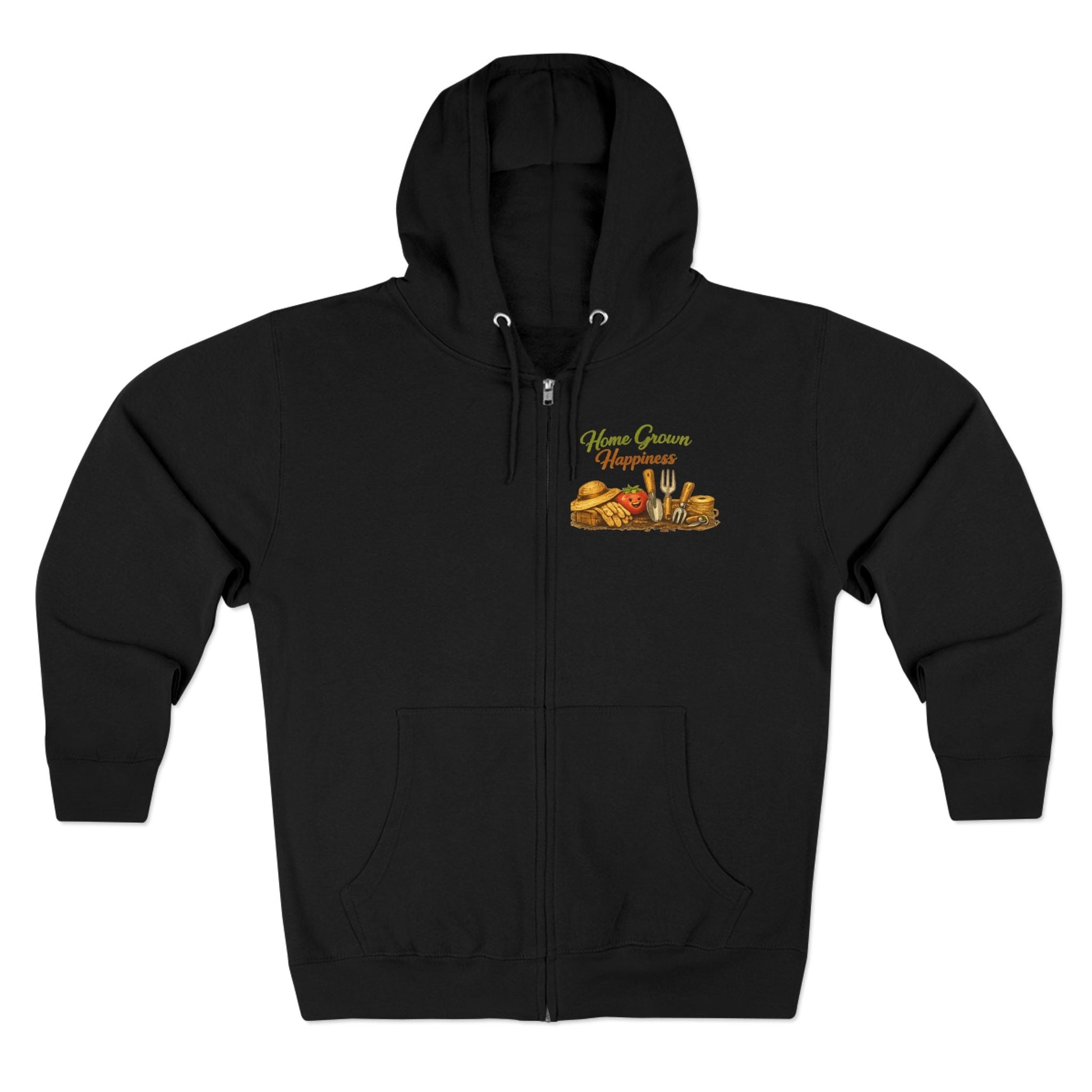Home Grown Happiness Full Zip Hoodie - SJM Print Store