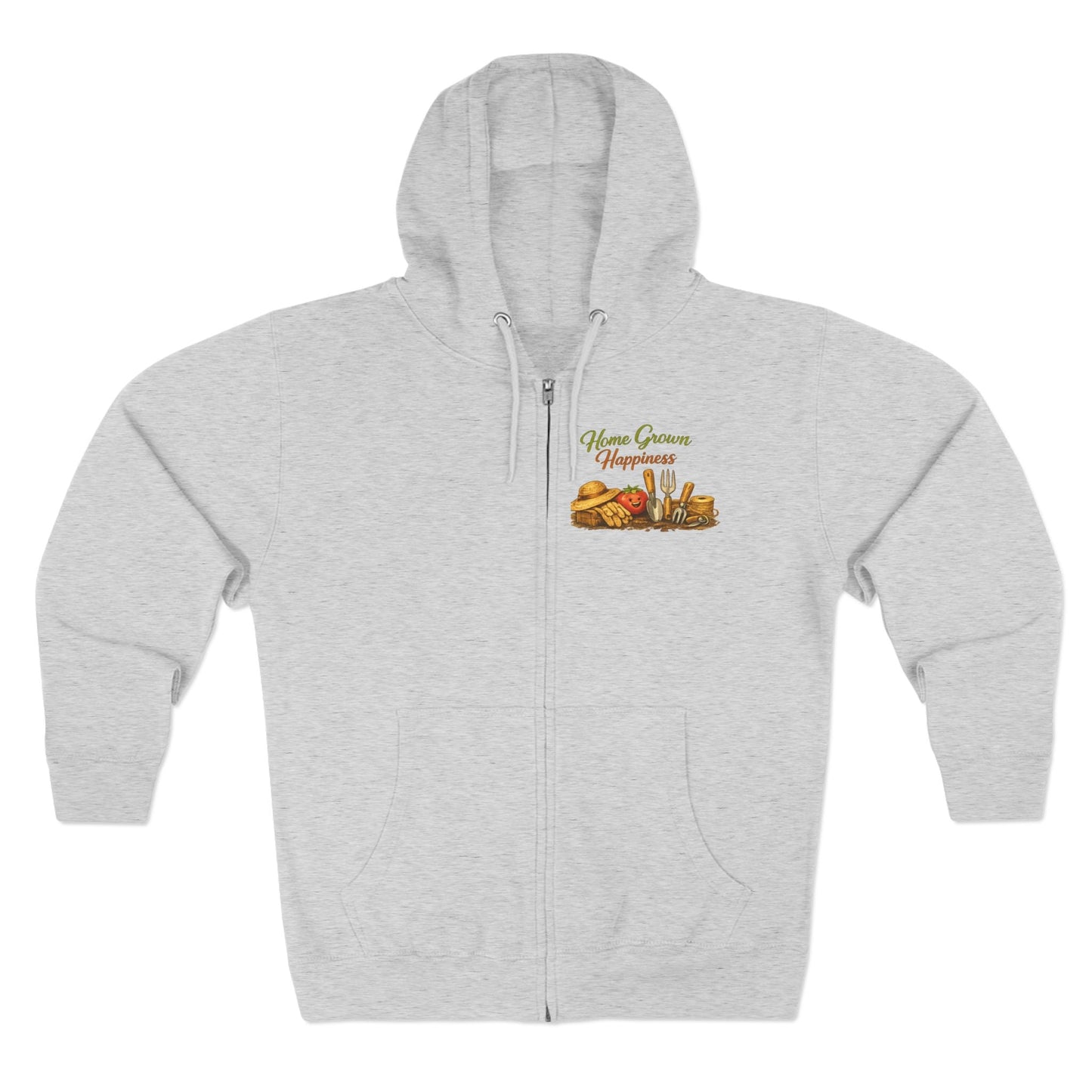 Home Grown Happiness Full Zip Hoodie - SJM Print Store