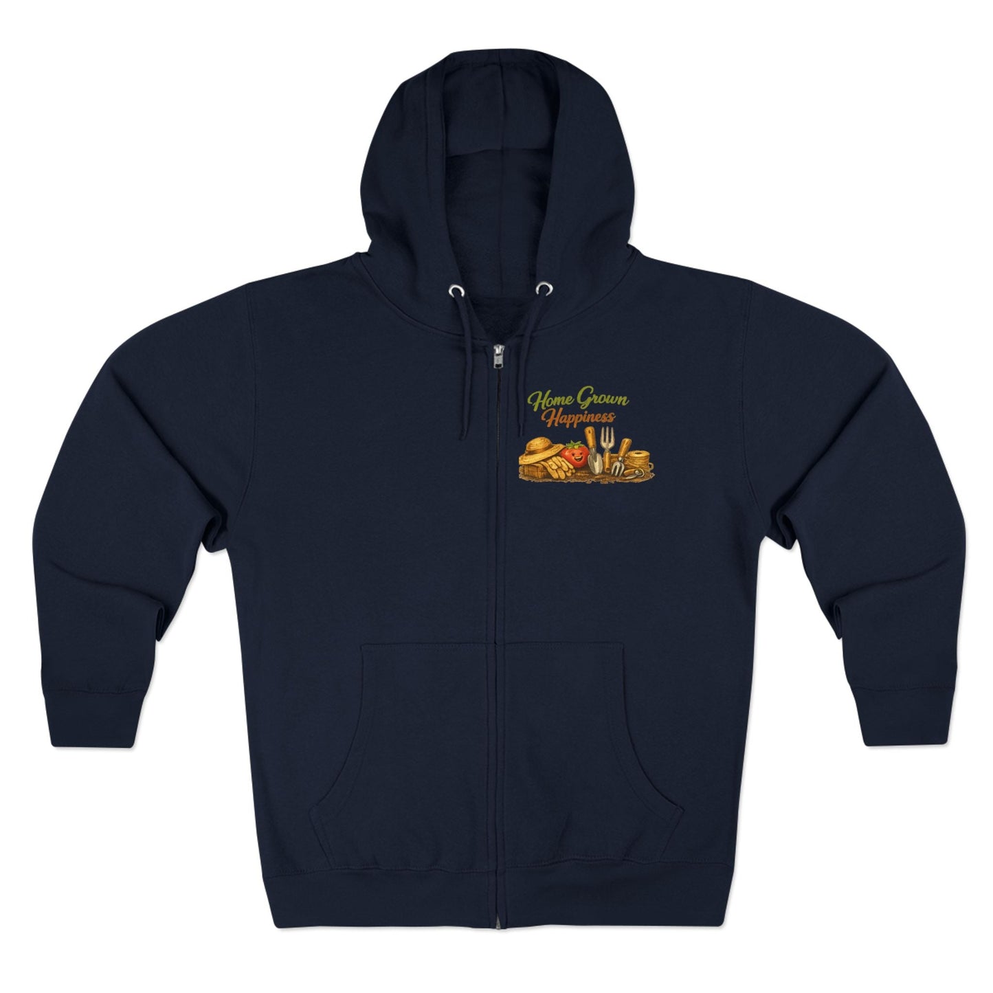 Home Grown Happiness Full Zip Hoodie - SJM Print Store