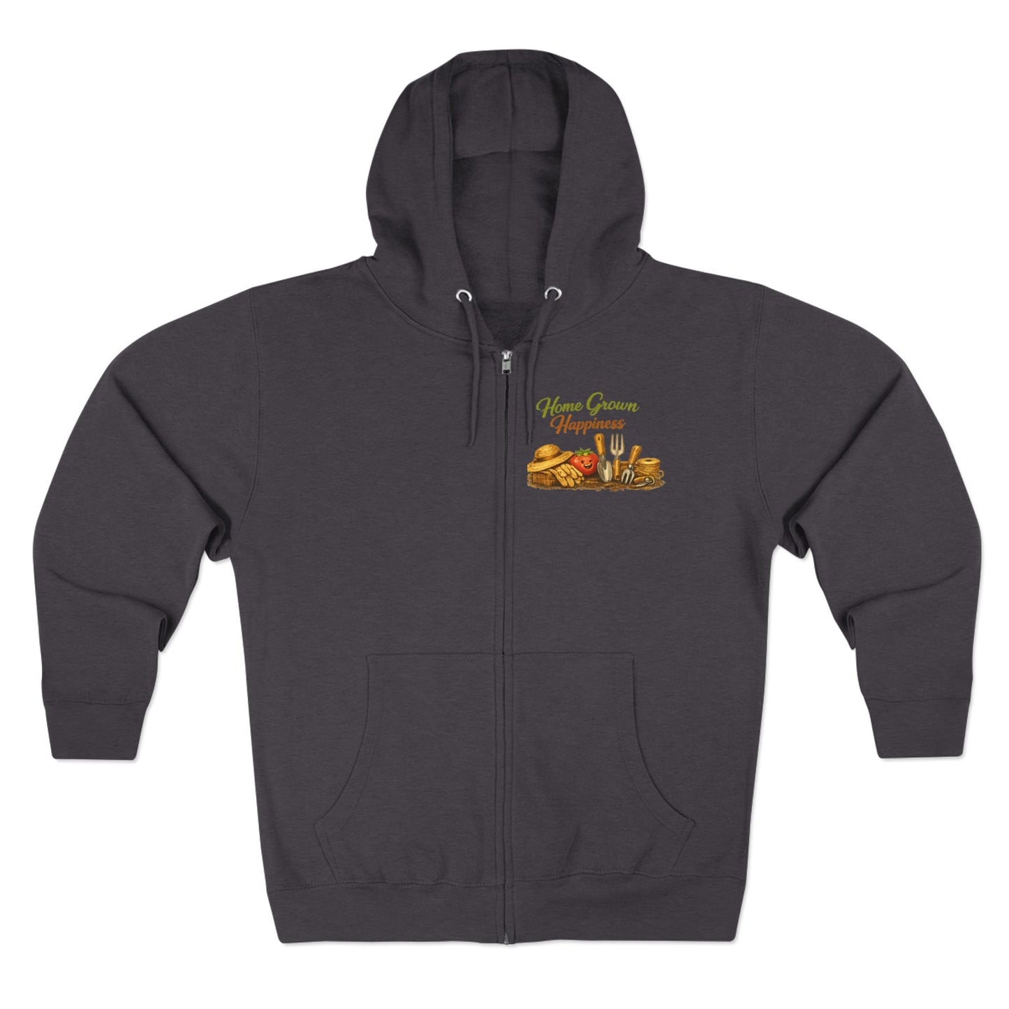 Home Grown Happiness Full Zip Hoodie - SJM Print Store
