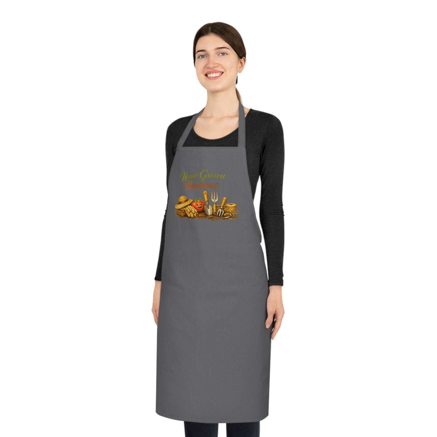 Home Grown Happiness Garden Lovers Apron - SJM Print Store