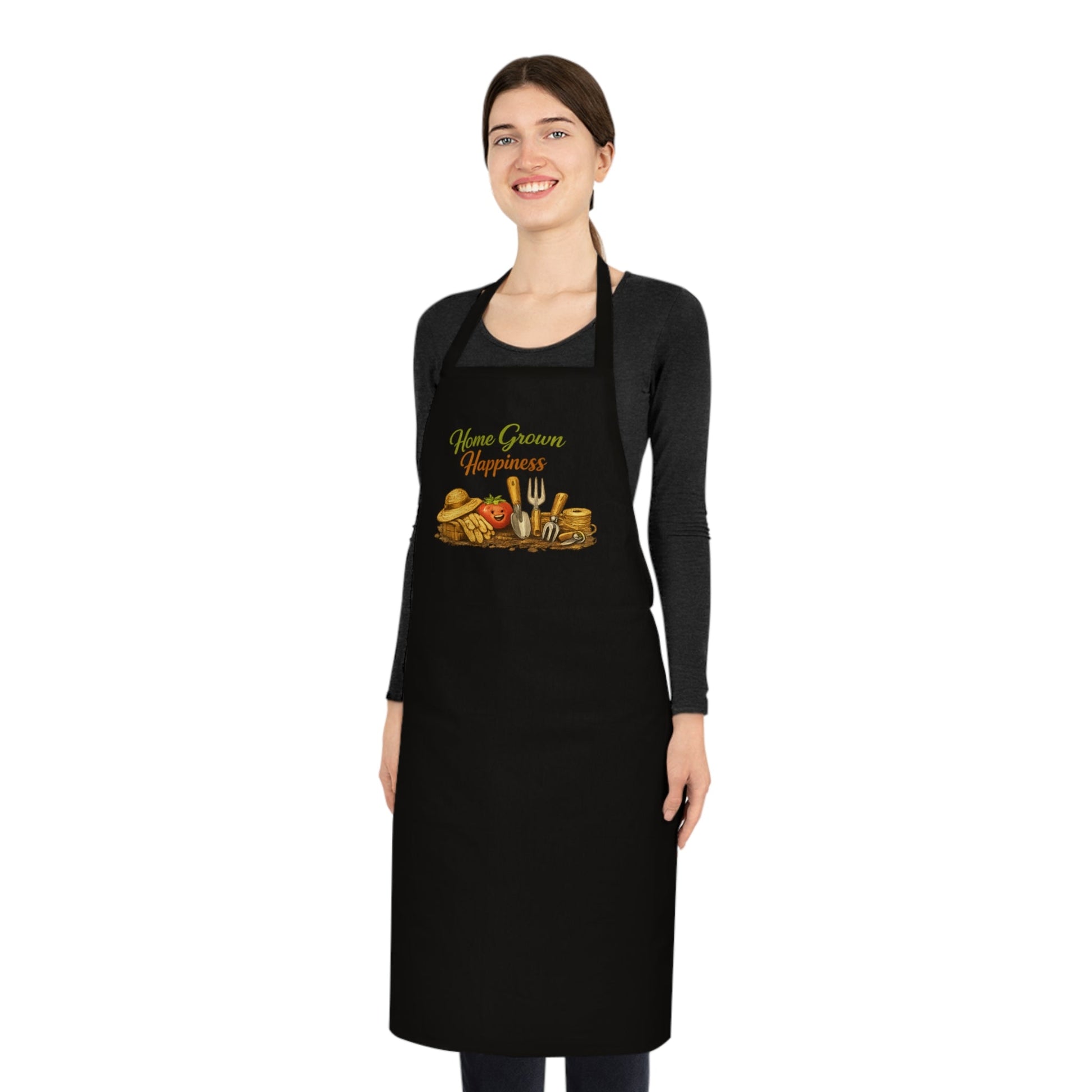 Home Grown Happiness Garden Lovers Apron - SJM Print Store