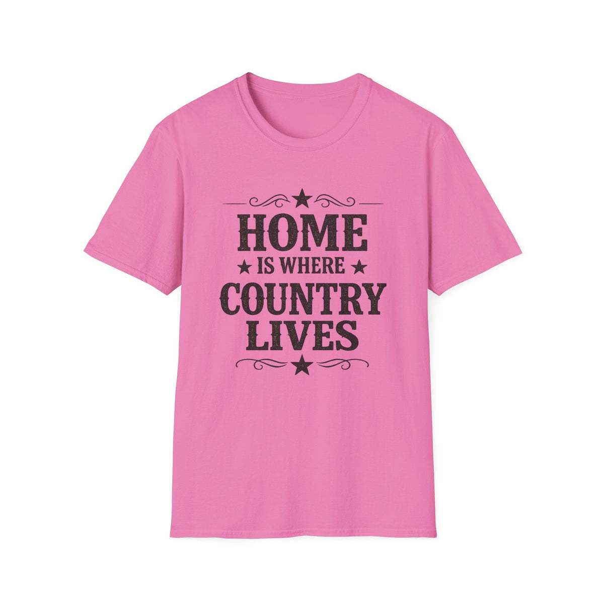 Home Is Where Country Lives T-Shirt – Country Style Tee - SJM Print Store