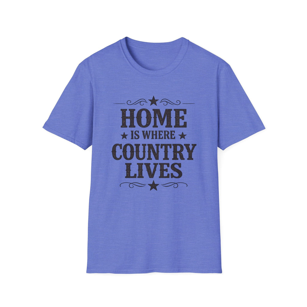 Home Is Where Country Lives T-Shirt – Country Style Tee - SJM Print Store