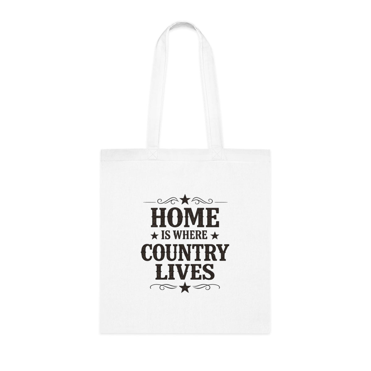 Home Is Where Country Lives Tote Bag – Country Shopper Bag - SJM Print Store