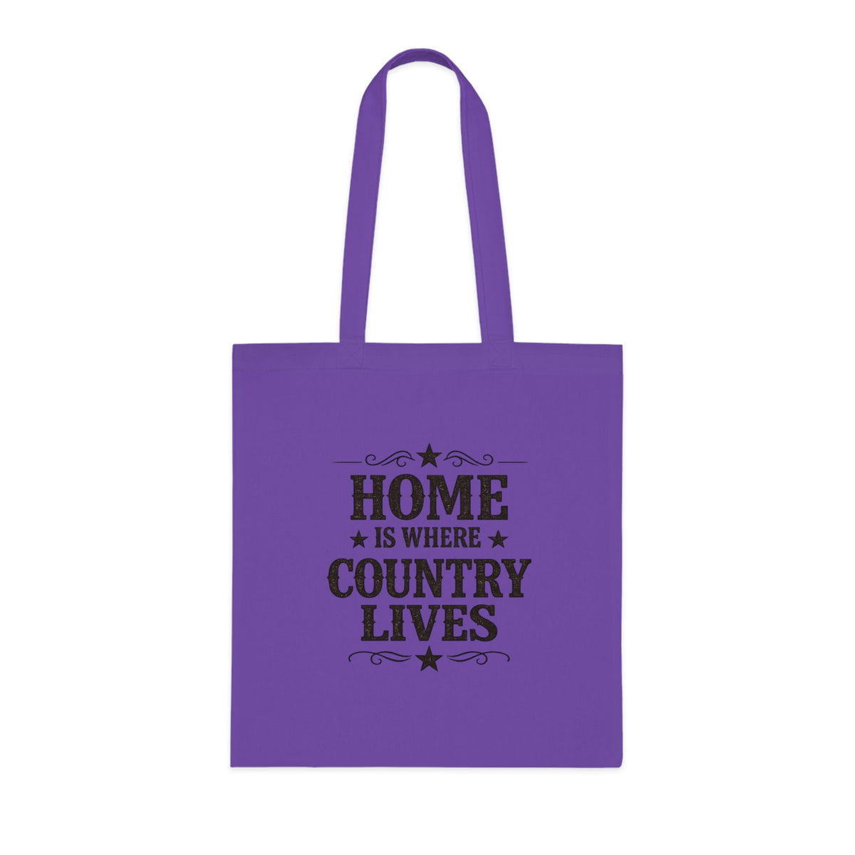 Home Is Where Country Lives Tote Bag – Country Shopper Bag - SJM Print Store