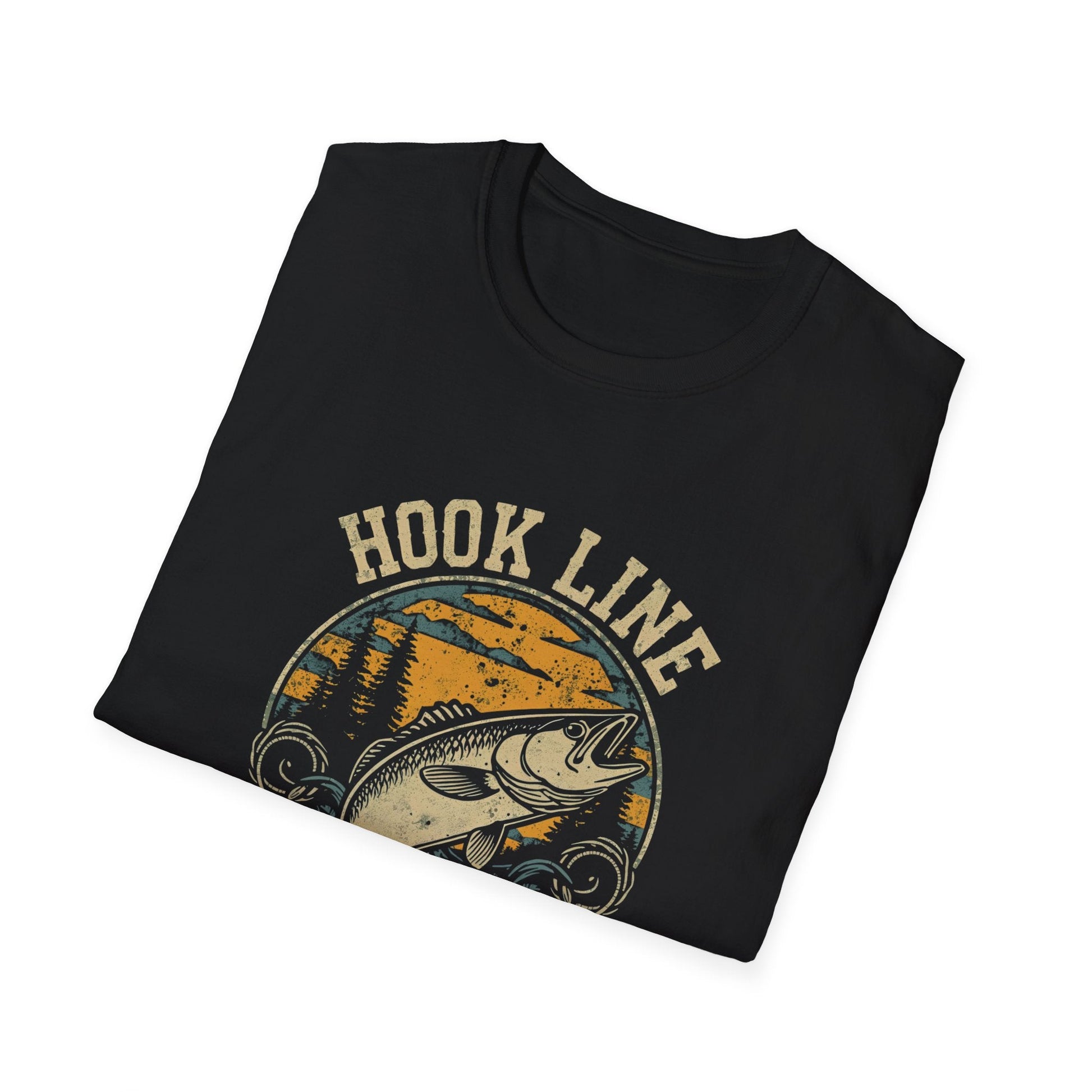Hook Line & Sinker Fishing T-Shirt - SJM Print Store