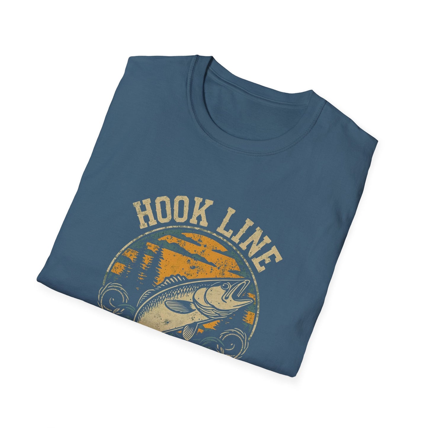 Hook Line & Sinker Fishing T-Shirt - SJM Print Store