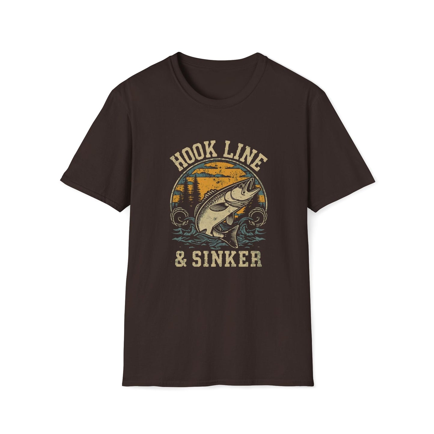 Hook Line & Sinker Fishing T-Shirt - SJM Print Store