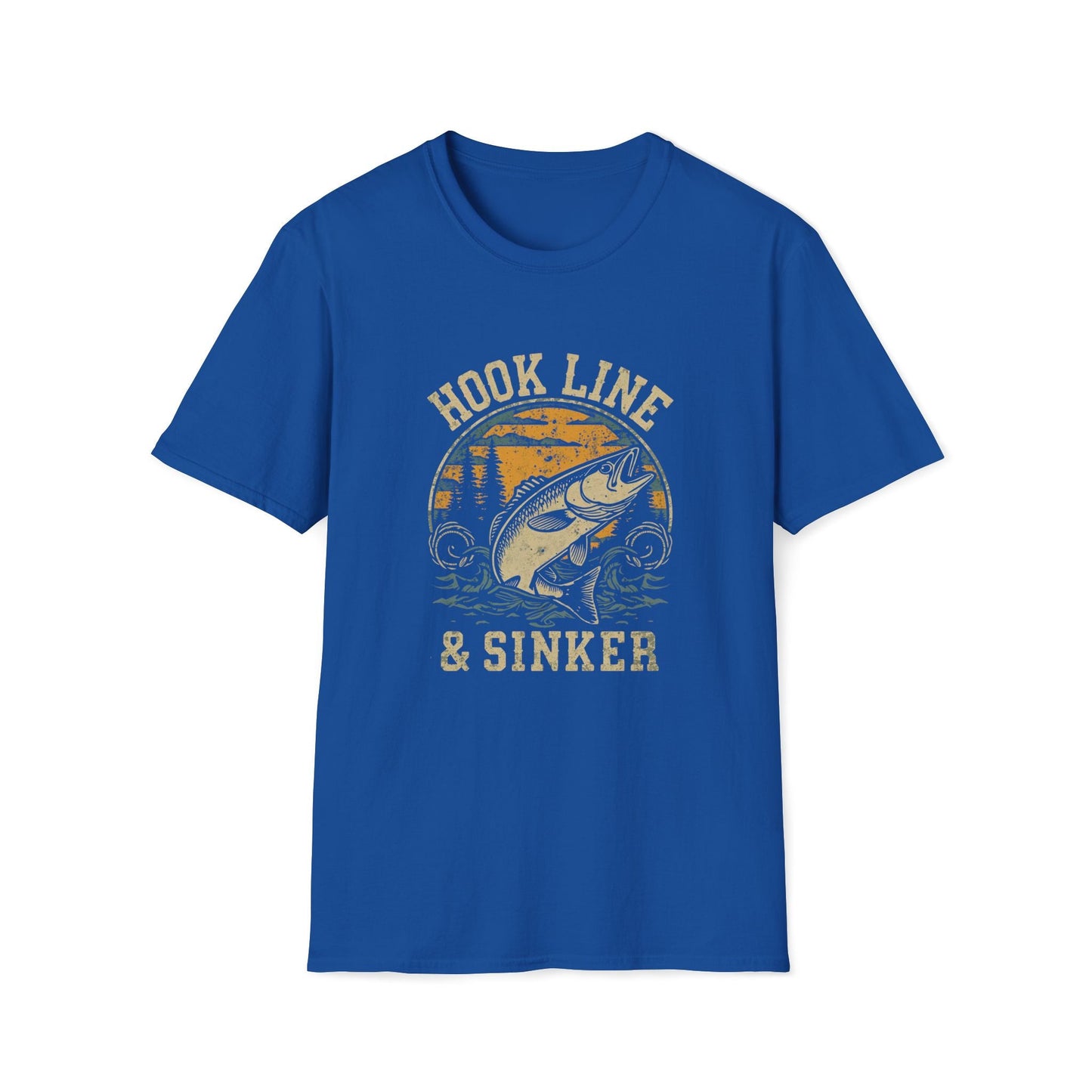 Hook Line & Sinker Fishing T-Shirt - SJM Print Store