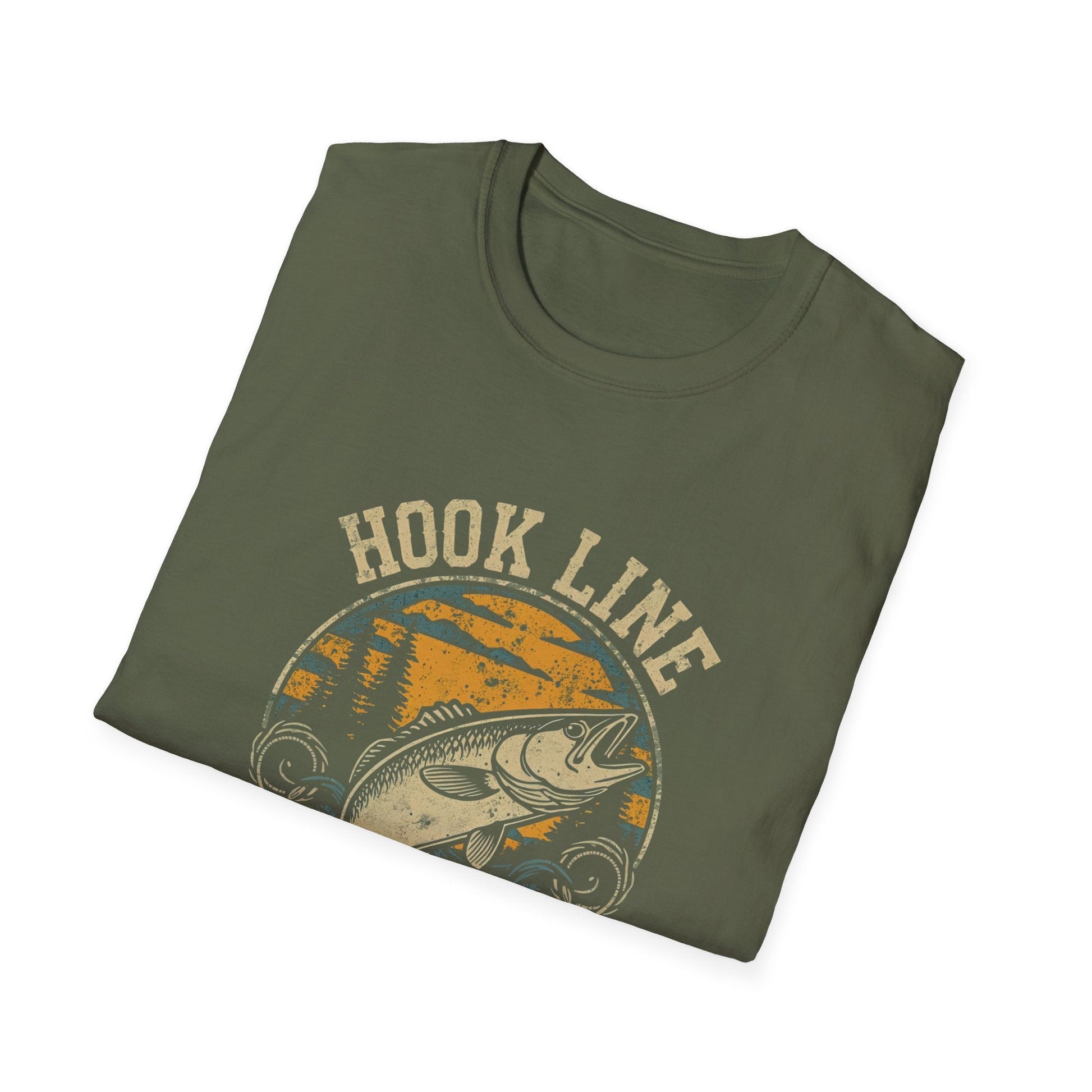 Hook Line & Sinker Fishing T-Shirt - SJM Print Store