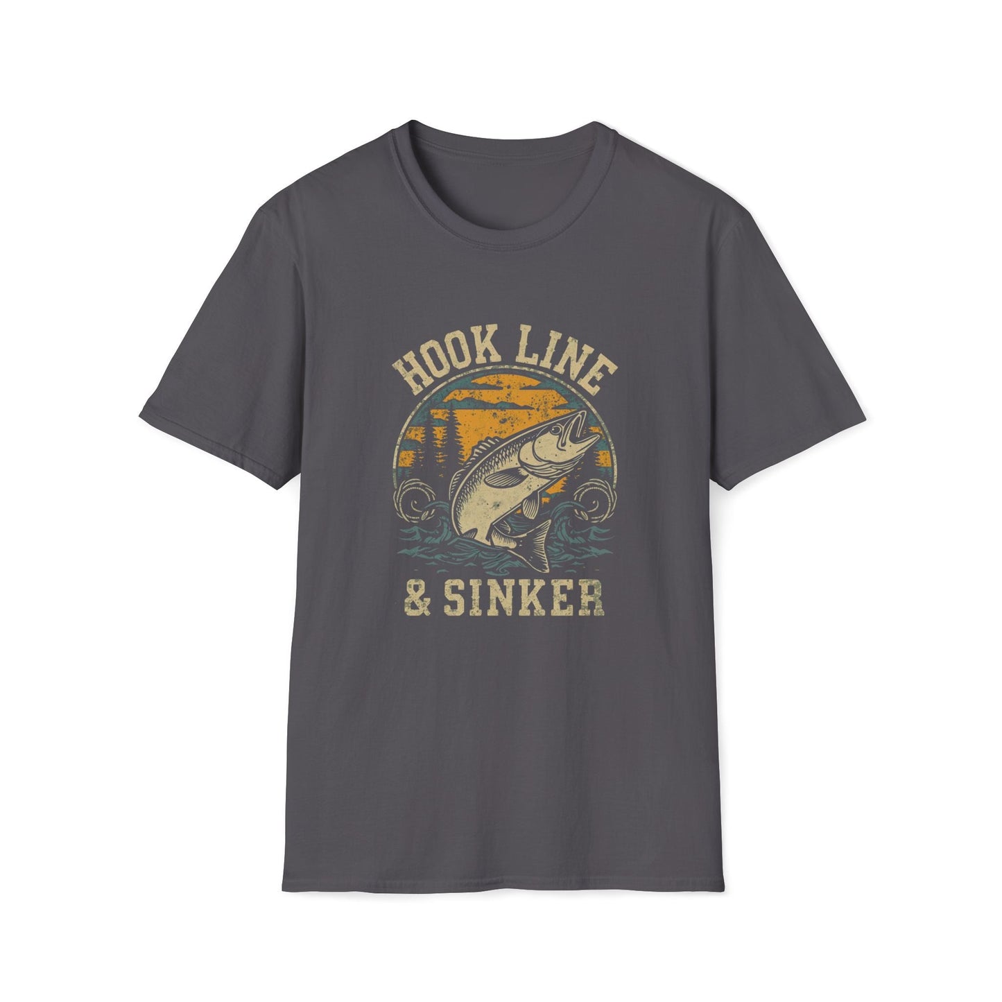 Hook Line & Sinker Fishing T-Shirt - SJM Print Store
