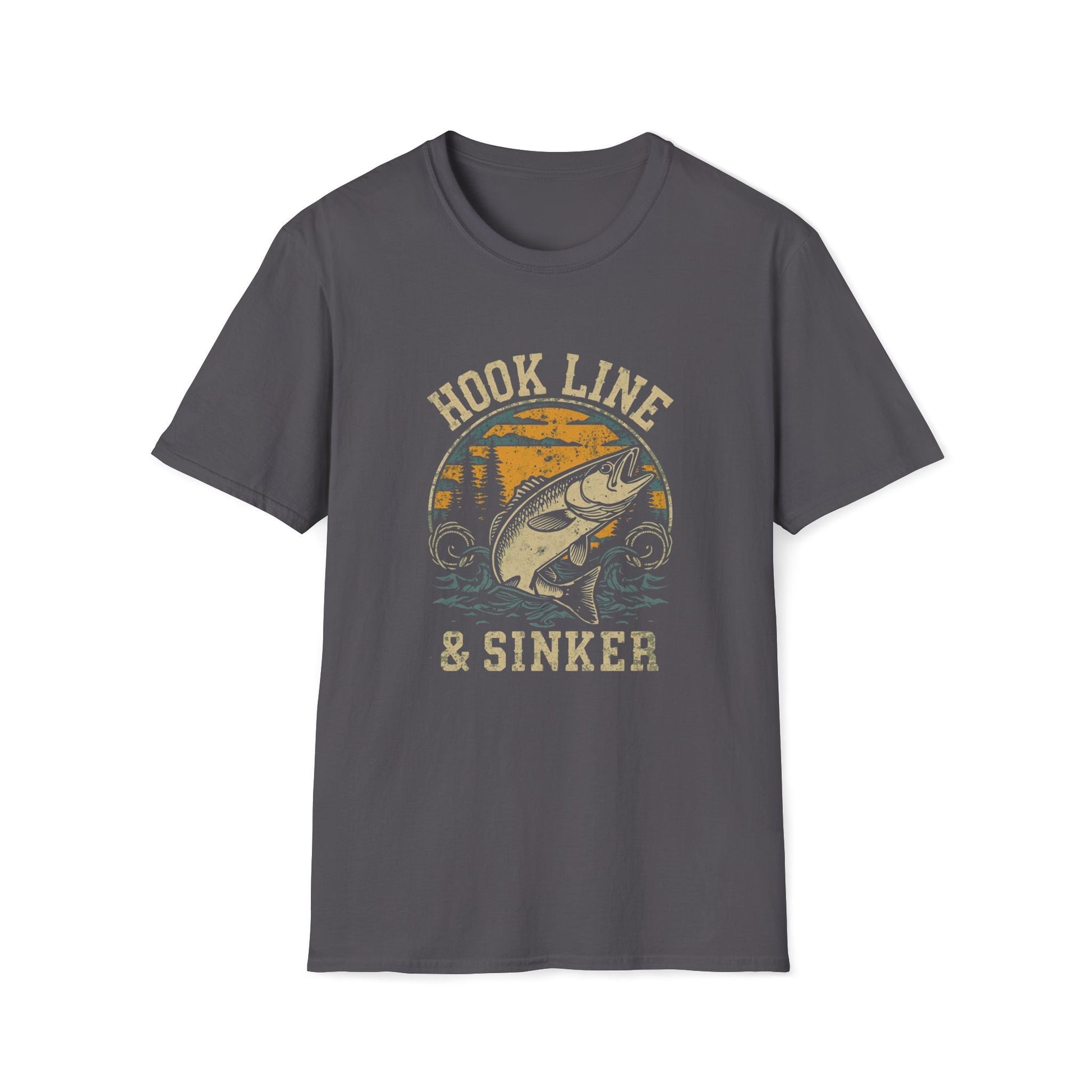 Hook Line & Sinker Fishing T-Shirt - SJM Print Store