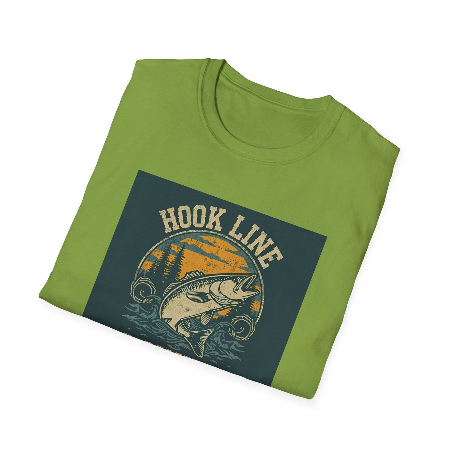 Hook Line & Sinker Fishing T-Shirt for Outdoors Enthusiasts - SJM Print Store