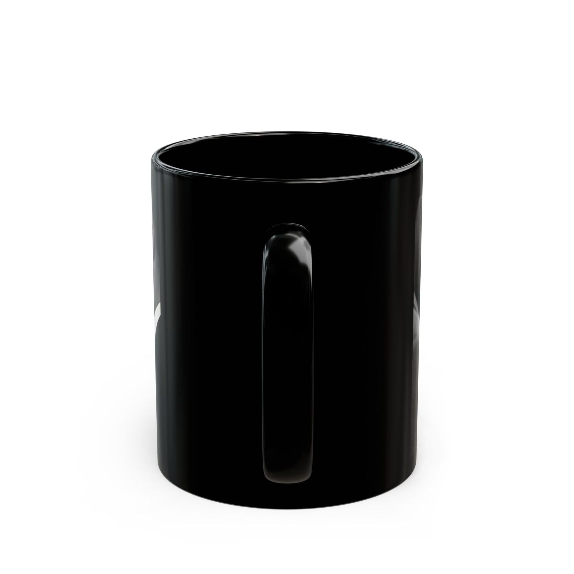 Hooked on Hollywood Black Ceramic Mug - SJM Print Store