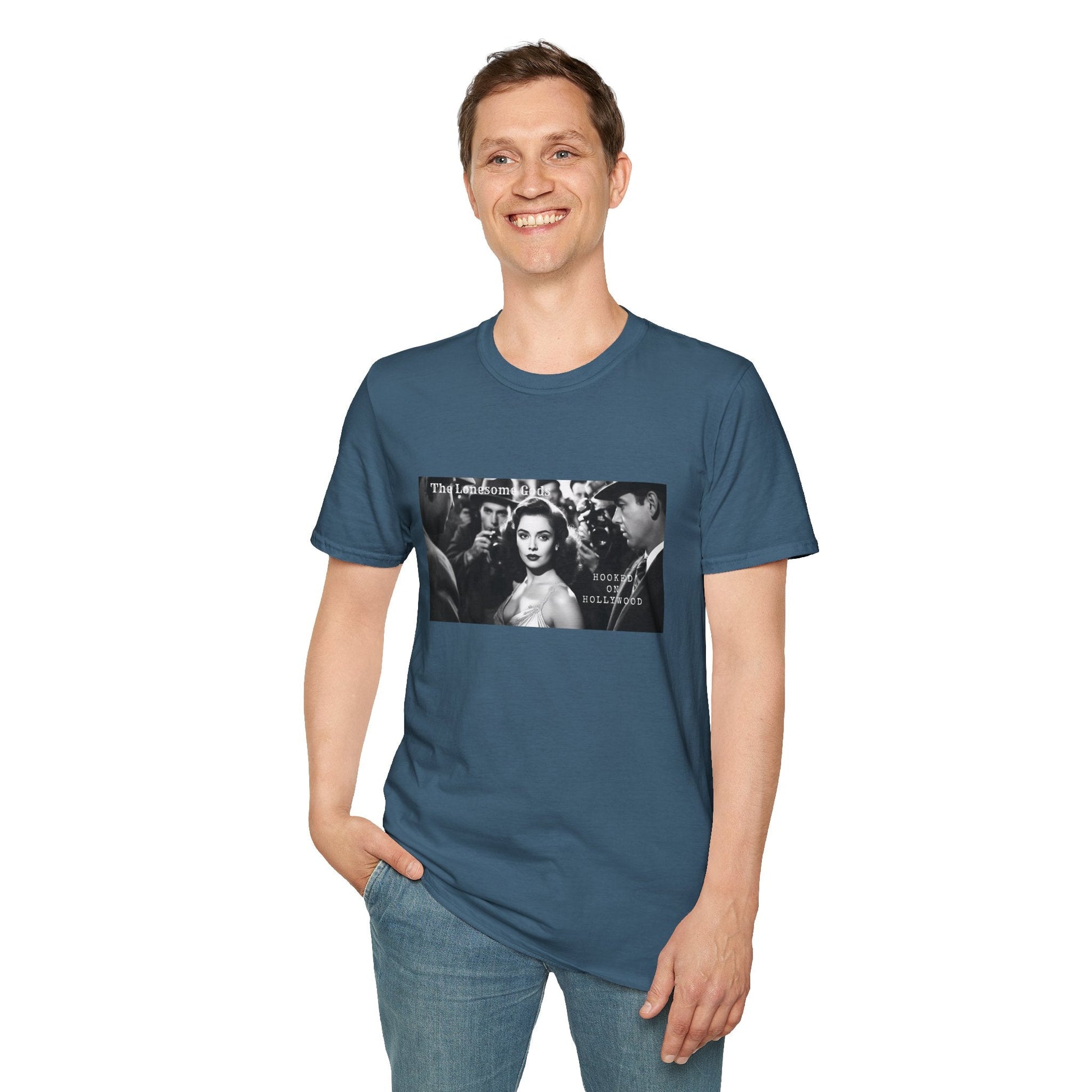 Hooked on Hollywood TShirt The Lonesome Gods - SJM Print Store