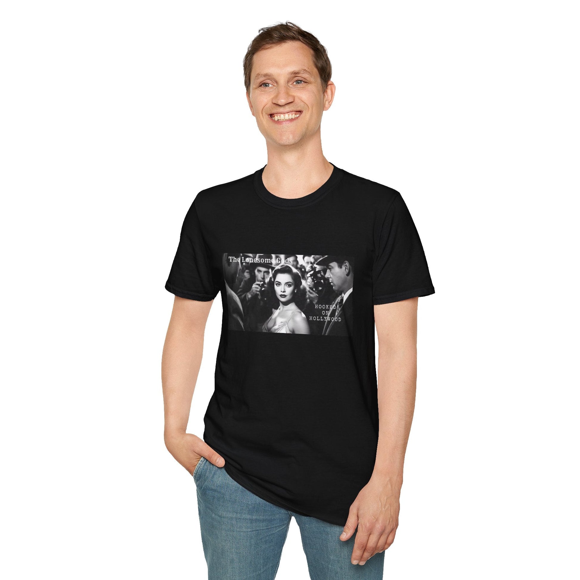 Hooked on Hollywood TShirt The Lonesome Gods - SJM Print Store