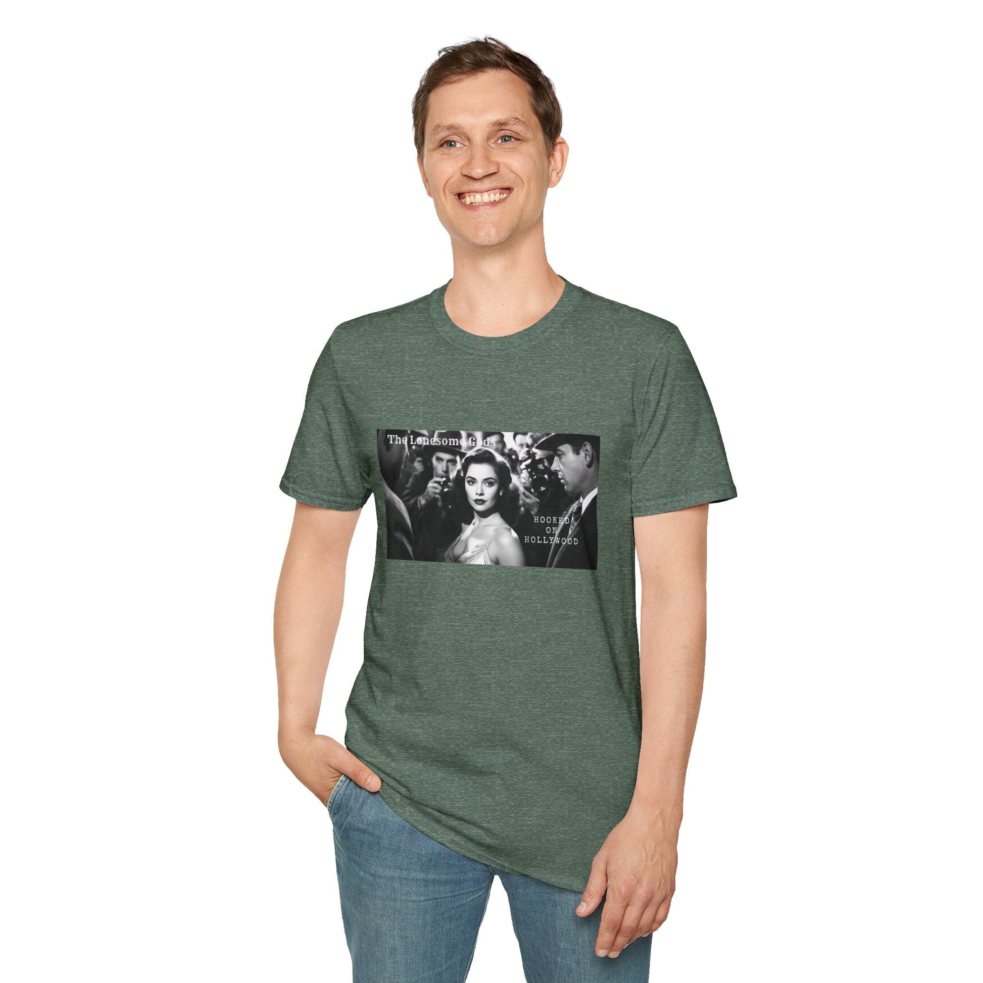 Hooked on Hollywood TShirt The Lonesome Gods - SJM Print Store
