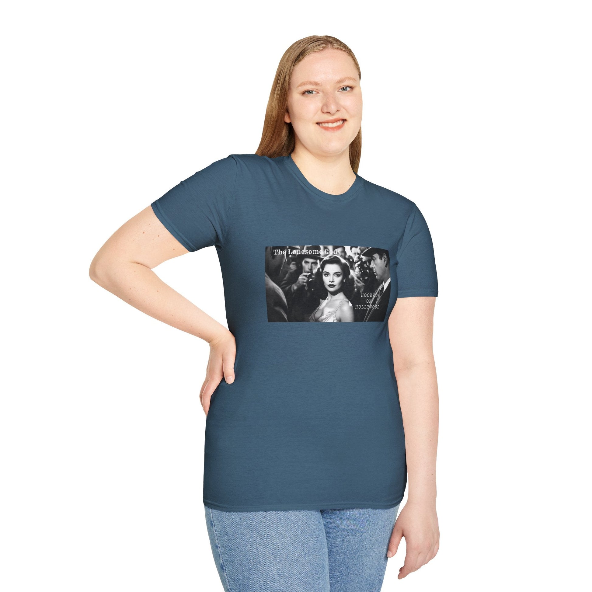 Hooked on Hollywood TShirt The Lonesome Gods - SJM Print Store