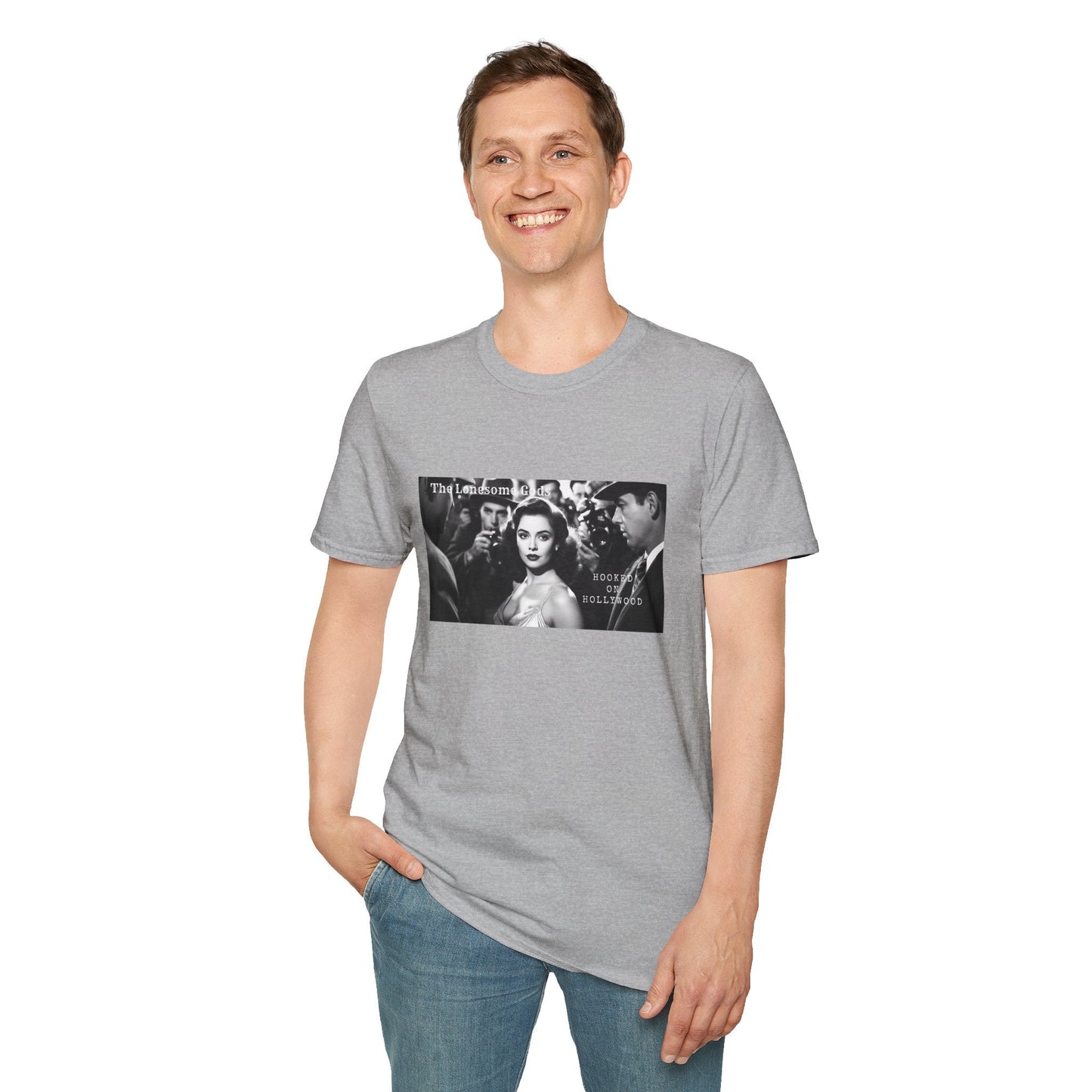 Hooked on Hollywood TShirt The Lonesome Gods - SJM Print Store