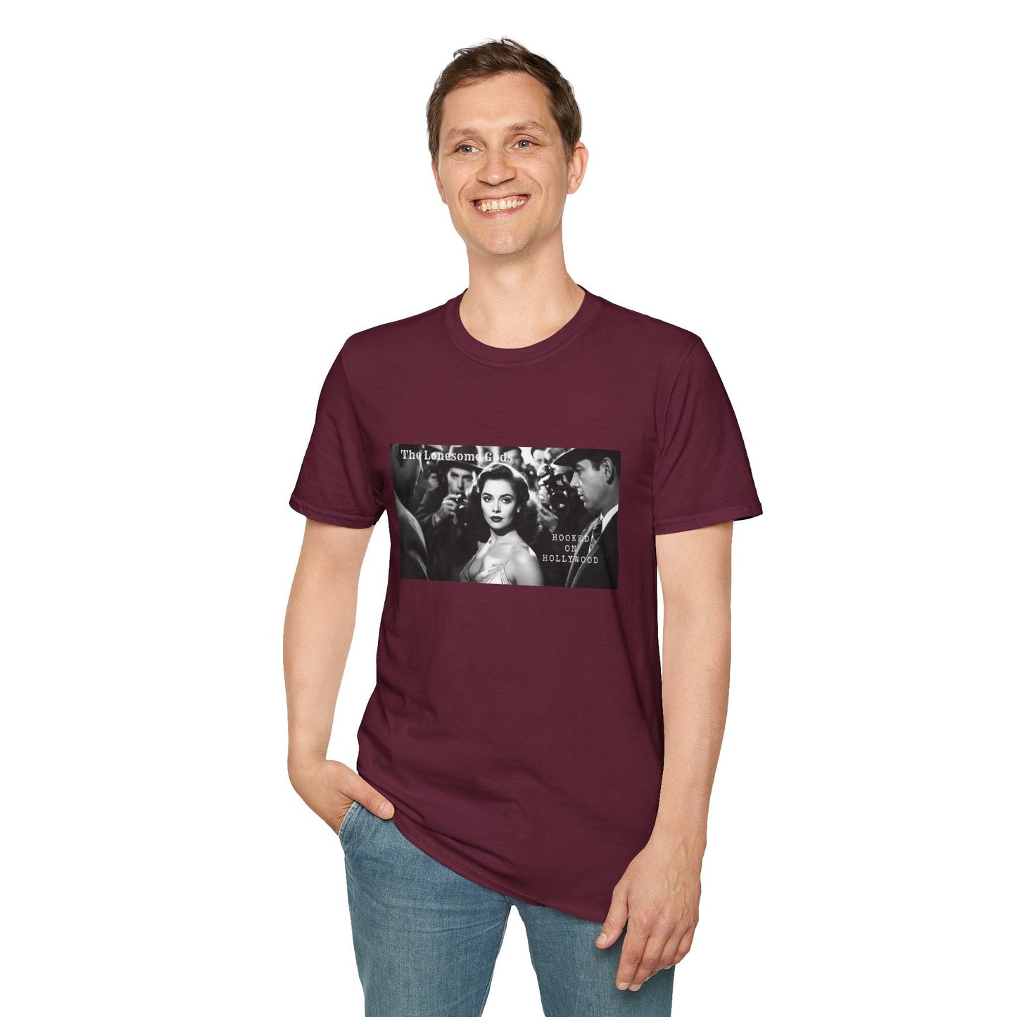 Hooked on Hollywood TShirt The Lonesome Gods - SJM Print Store
