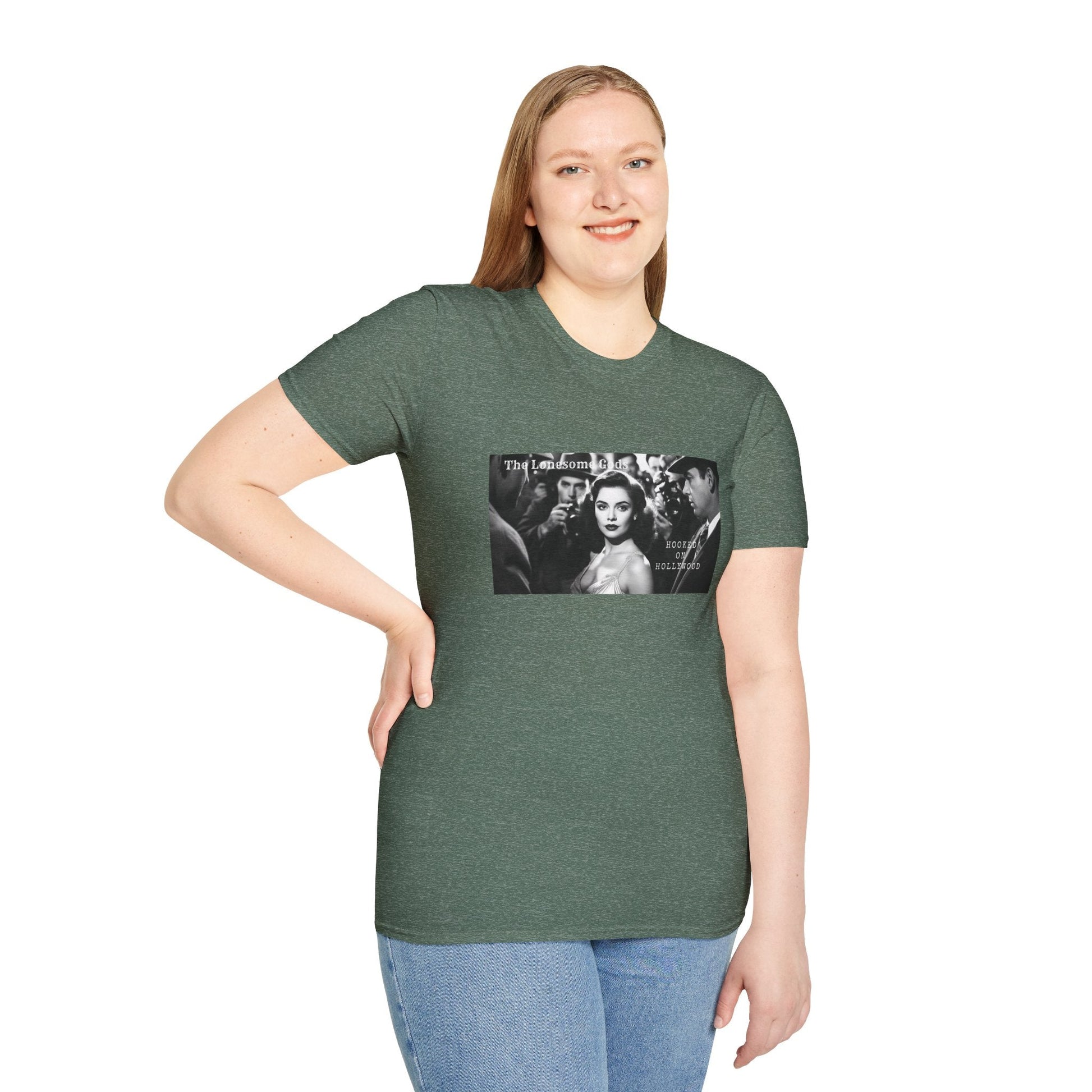 Hooked on Hollywood TShirt The Lonesome Gods - SJM Print Store