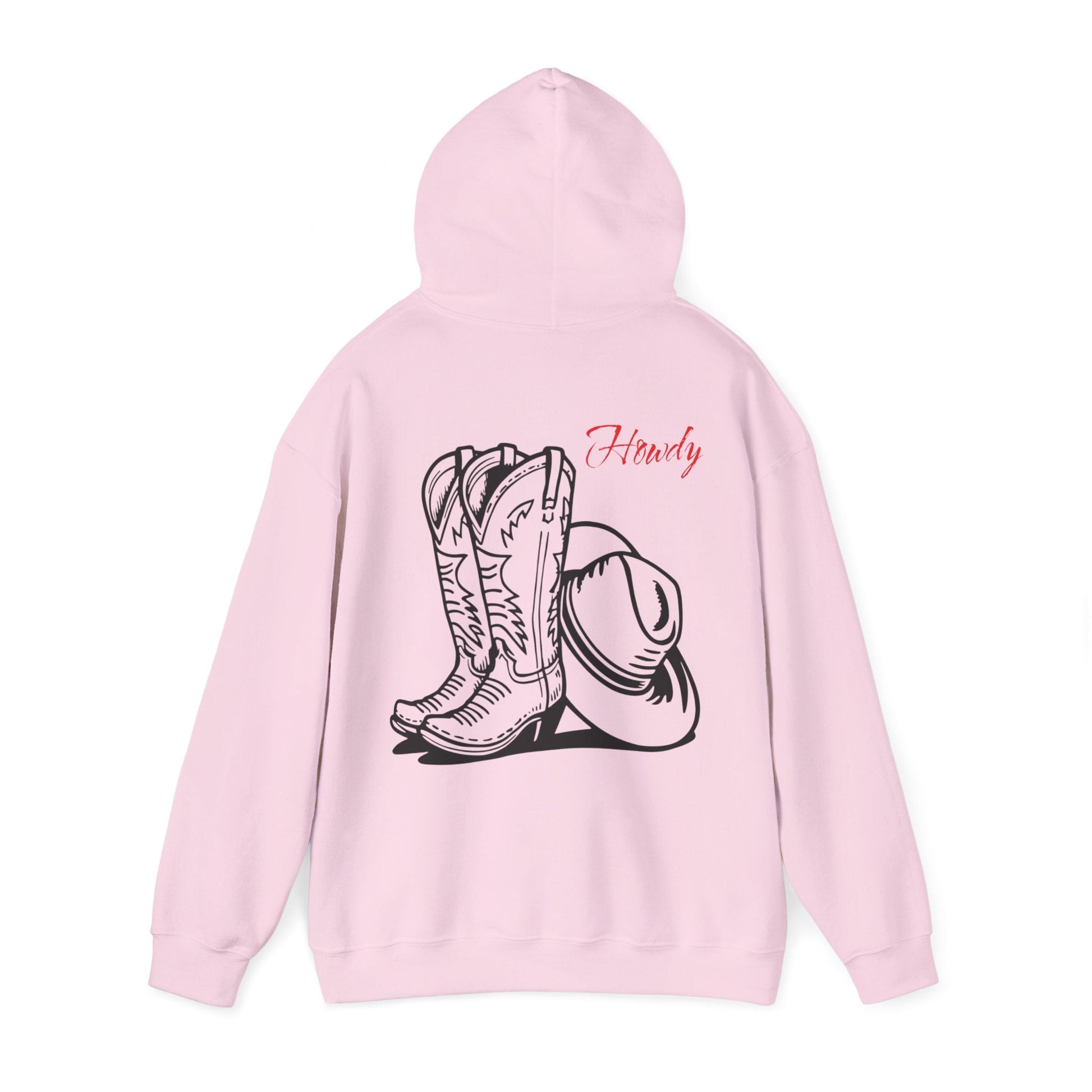 Howdy Cowgirl / Cowboy Hoodie, Western Style Sweatshirt, Country Living Apparel, Rodeo Gift, Cozy Farmhouse Hooded Sweatshirt - SJM Print Store