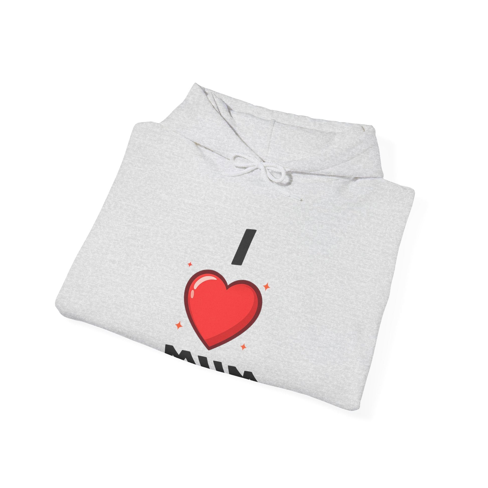 I Love Mum Hoodie | Mother's Day Gift | Hoodie for Mum | Cozy Unisex Pullover | Gifts & Lifestyle Collection - SJM Print Store