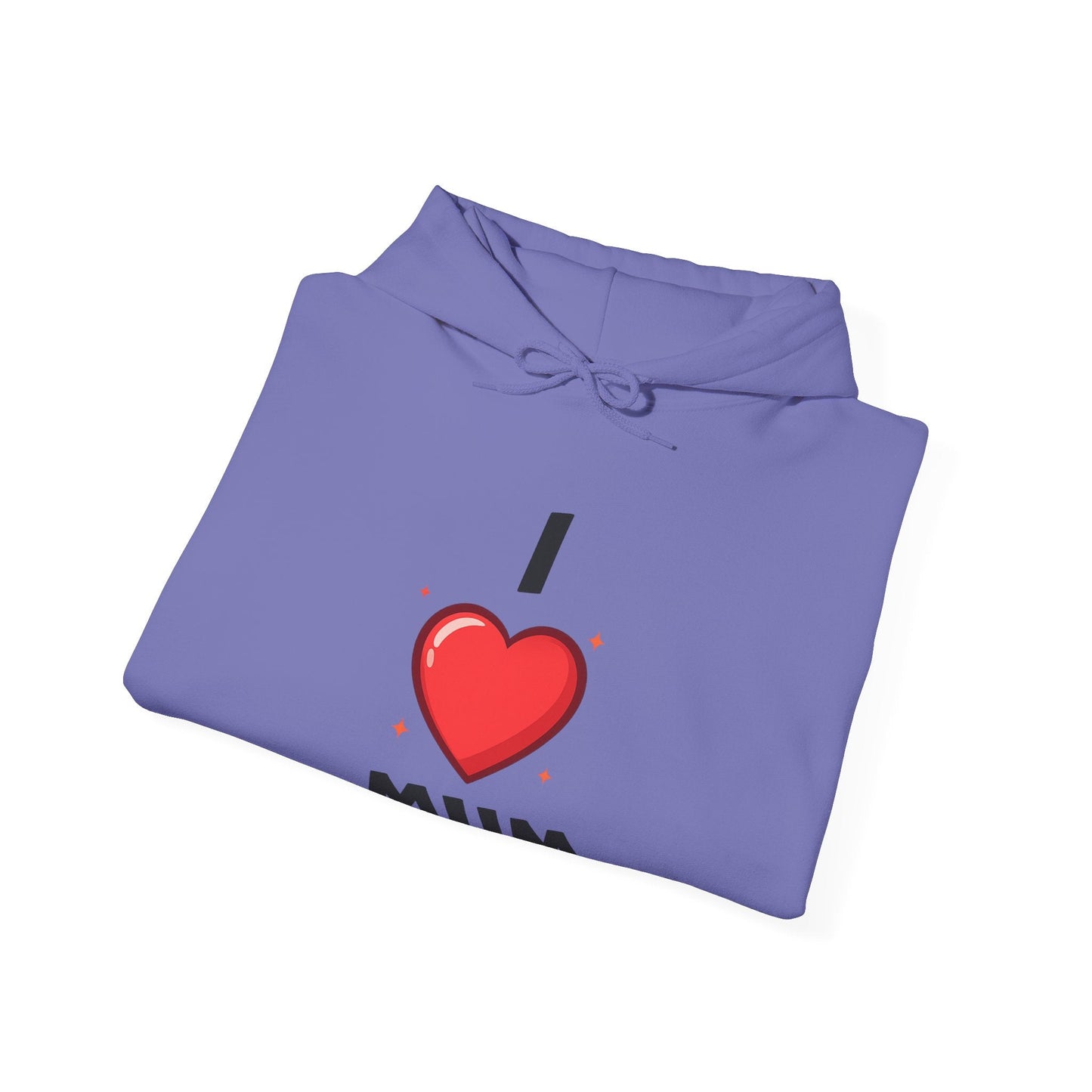 I Love Mum Hoodie | Mother's Day Gift | Hoodie for Mum | Cozy Unisex Pullover | Gifts & Lifestyle Collection - SJM Print Store