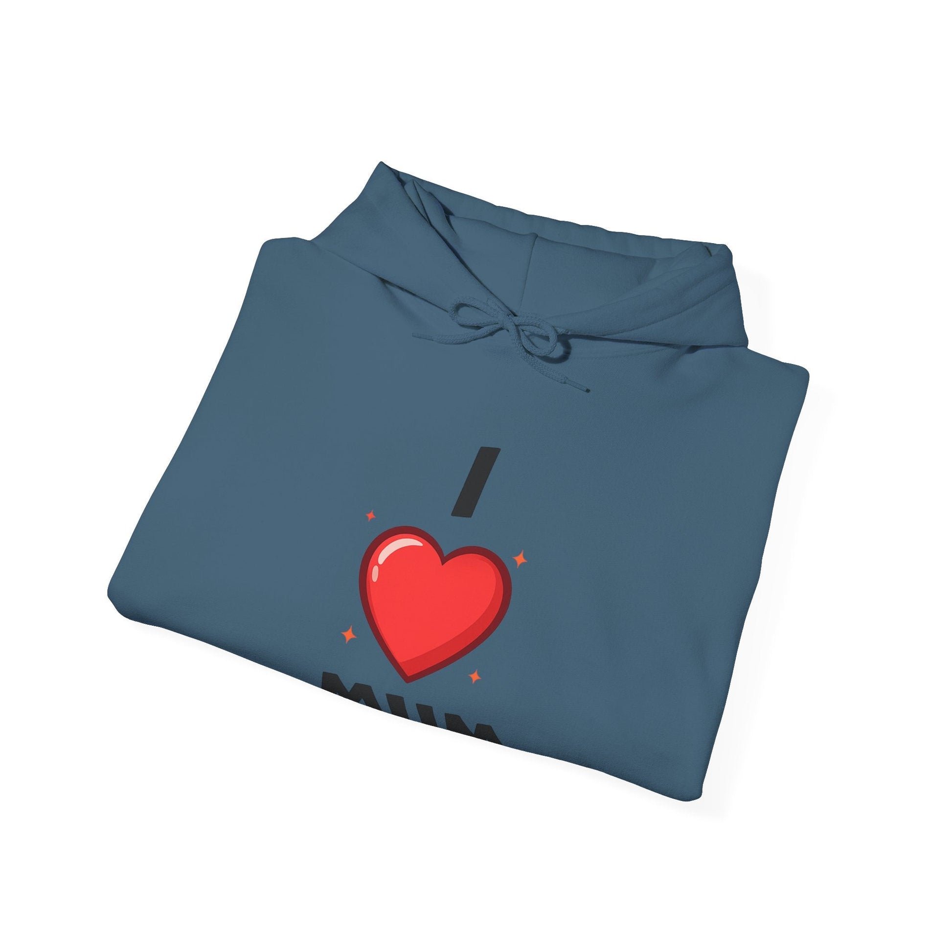 I Love Mum Hoodie | Mother's Day Gift | Hoodie for Mum | Cozy Unisex Pullover | Gifts & Lifestyle Collection - SJM Print Store
