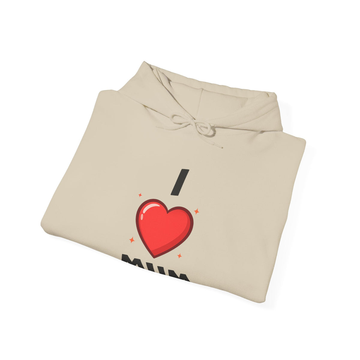 I Love Mum Hoodie | Mother's Day Gift | Hoodie for Mum | Cozy Unisex Pullover | Gifts & Lifestyle Collection - SJM Print Store