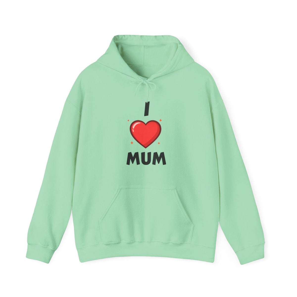 I Love Mum Hoodie | Mother's Day Gift | Hoodie for Mum | Cozy Unisex Pullover | Gifts & Lifestyle Collection - SJM Print Store