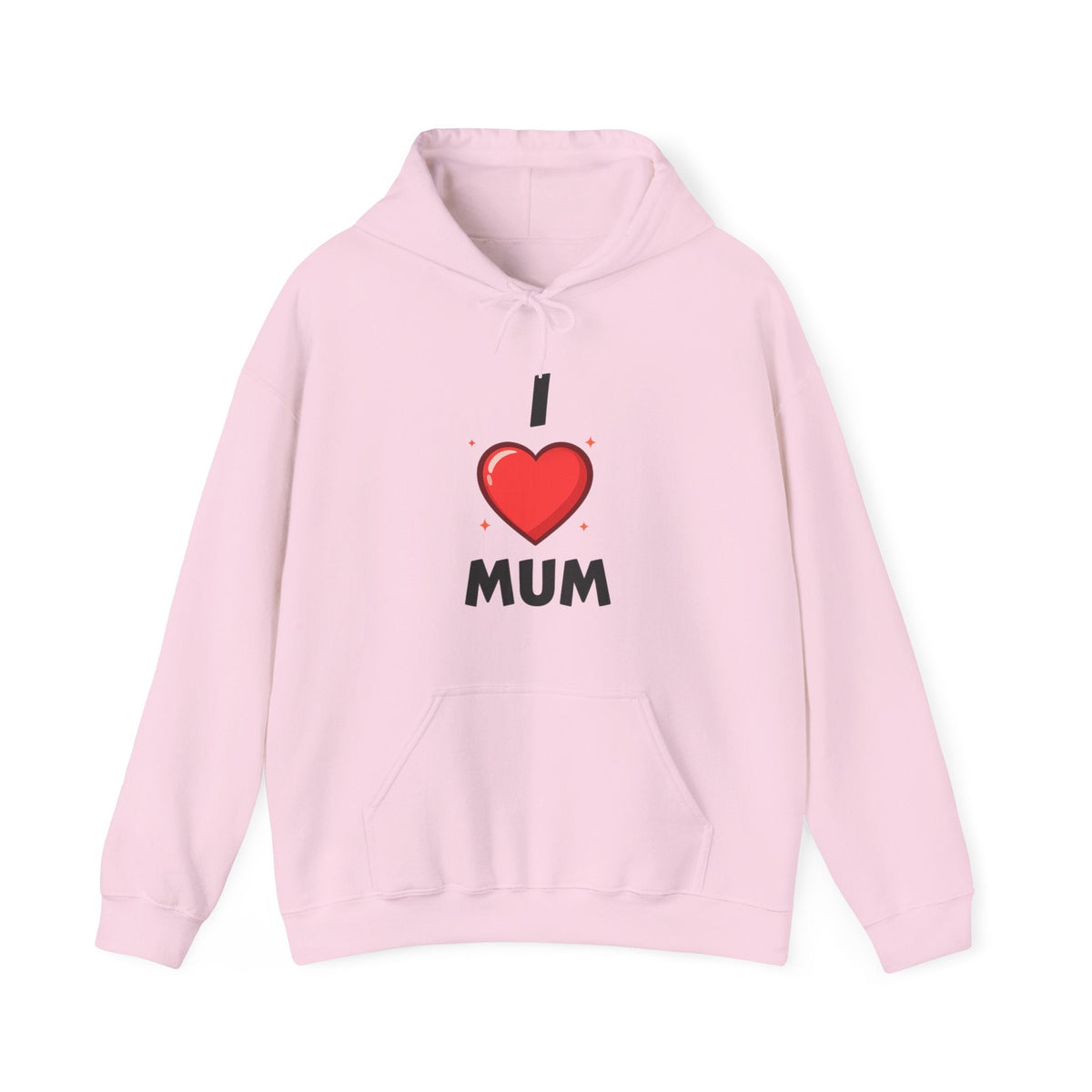 I Love Mum Hoodie | Mother's Day Gift | Hoodie for Mum | Cozy Unisex Pullover | Gifts & Lifestyle Collection - SJM Print Store