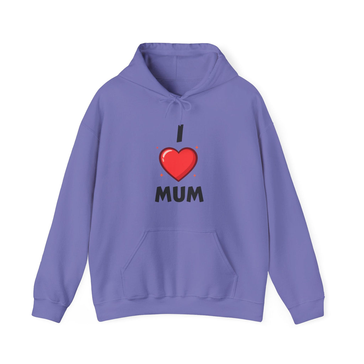I Love Mum Hoodie | Mother's Day Gift | Hoodie for Mum | Cozy Unisex Pullover | Gifts & Lifestyle Collection - SJM Print Store