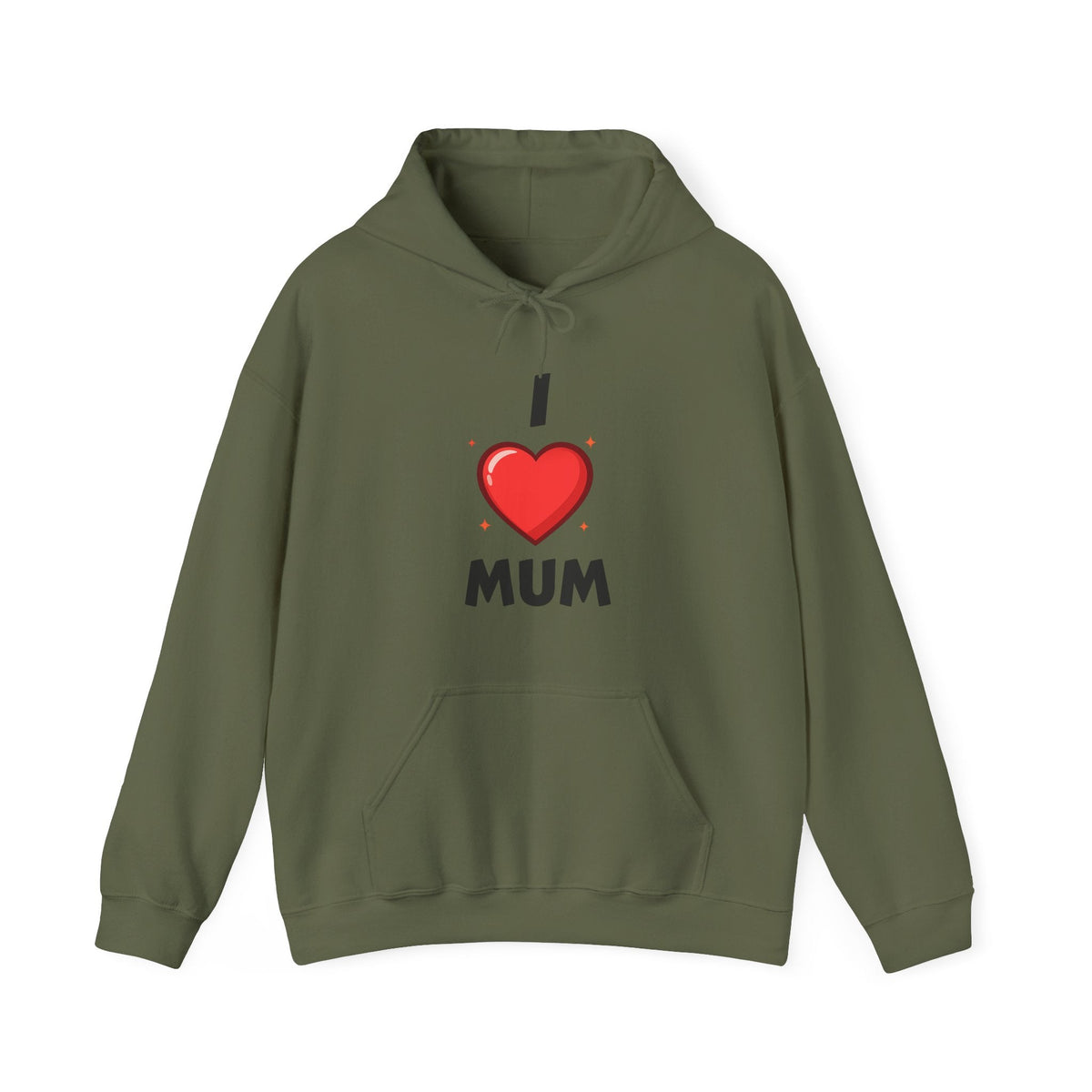I Love Mum Hoodie | Mother's Day Gift | Hoodie for Mum | Cozy Unisex Pullover | Gifts & Lifestyle Collection - SJM Print Store