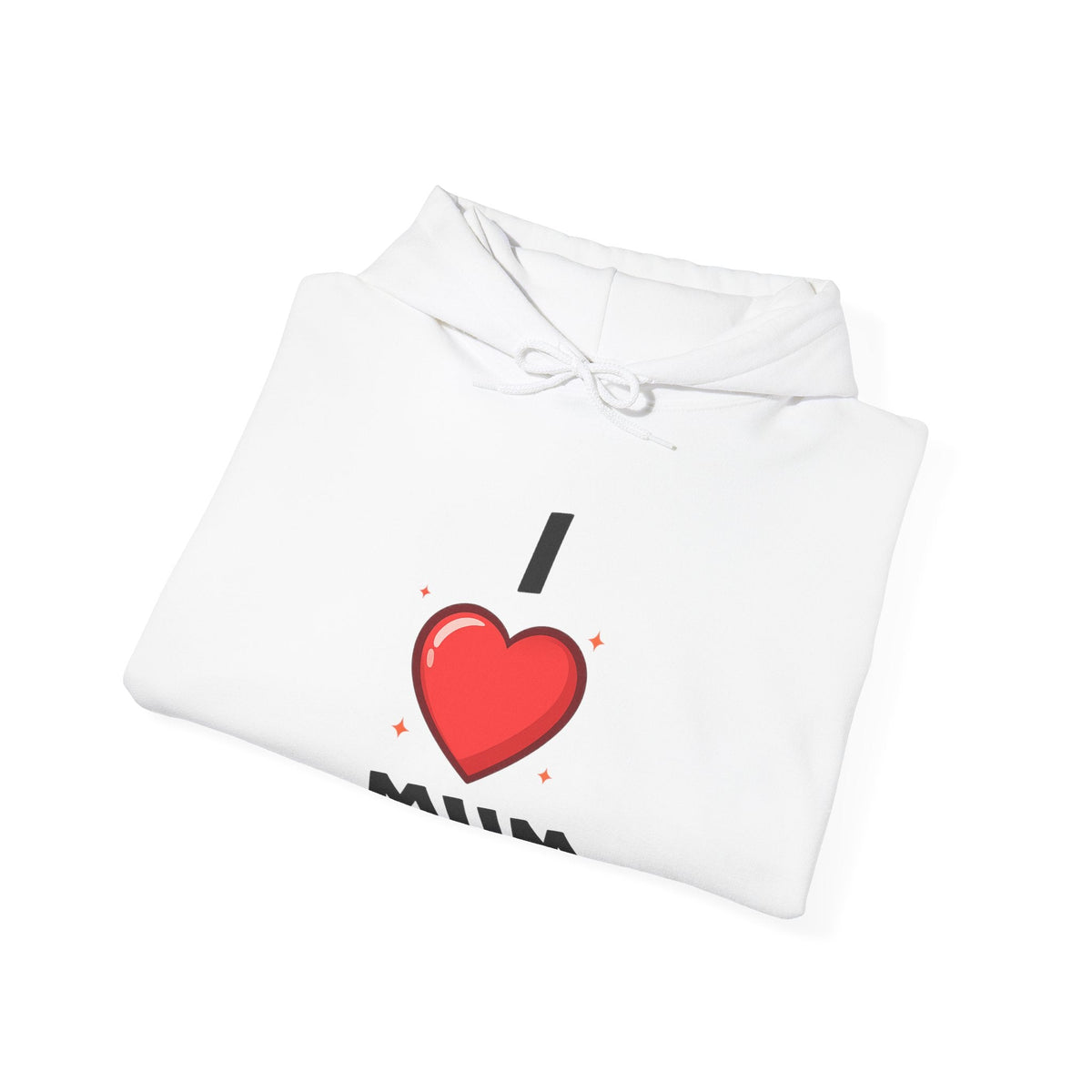 I Love Mum Hoodie | Mother's Day Gift | Hoodie for Mum | Cozy Unisex Pullover | Gifts & Lifestyle Collection - SJM Print Store